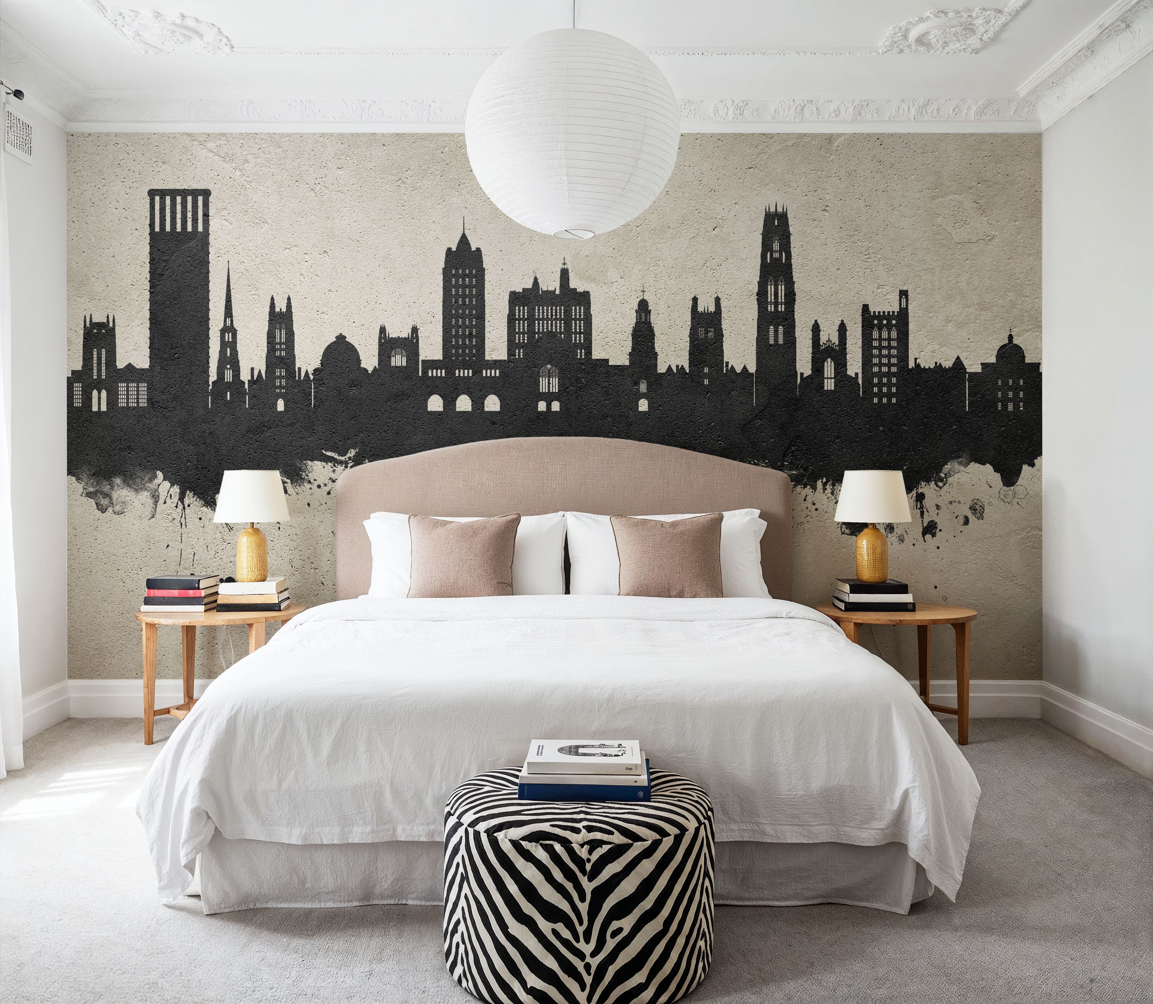 New Haven Connecticut Skyline Concrete