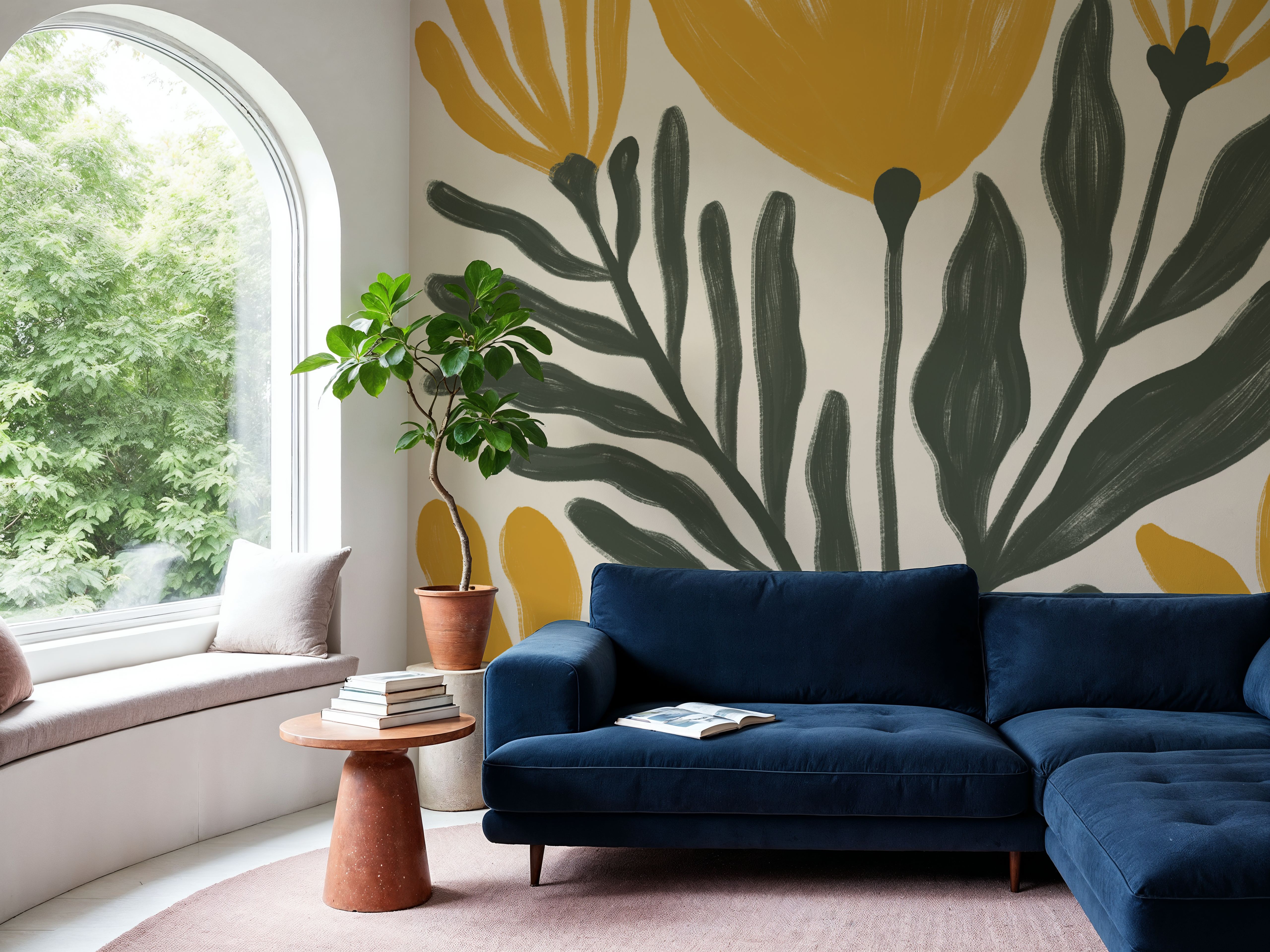 Simple Petals II Yellow