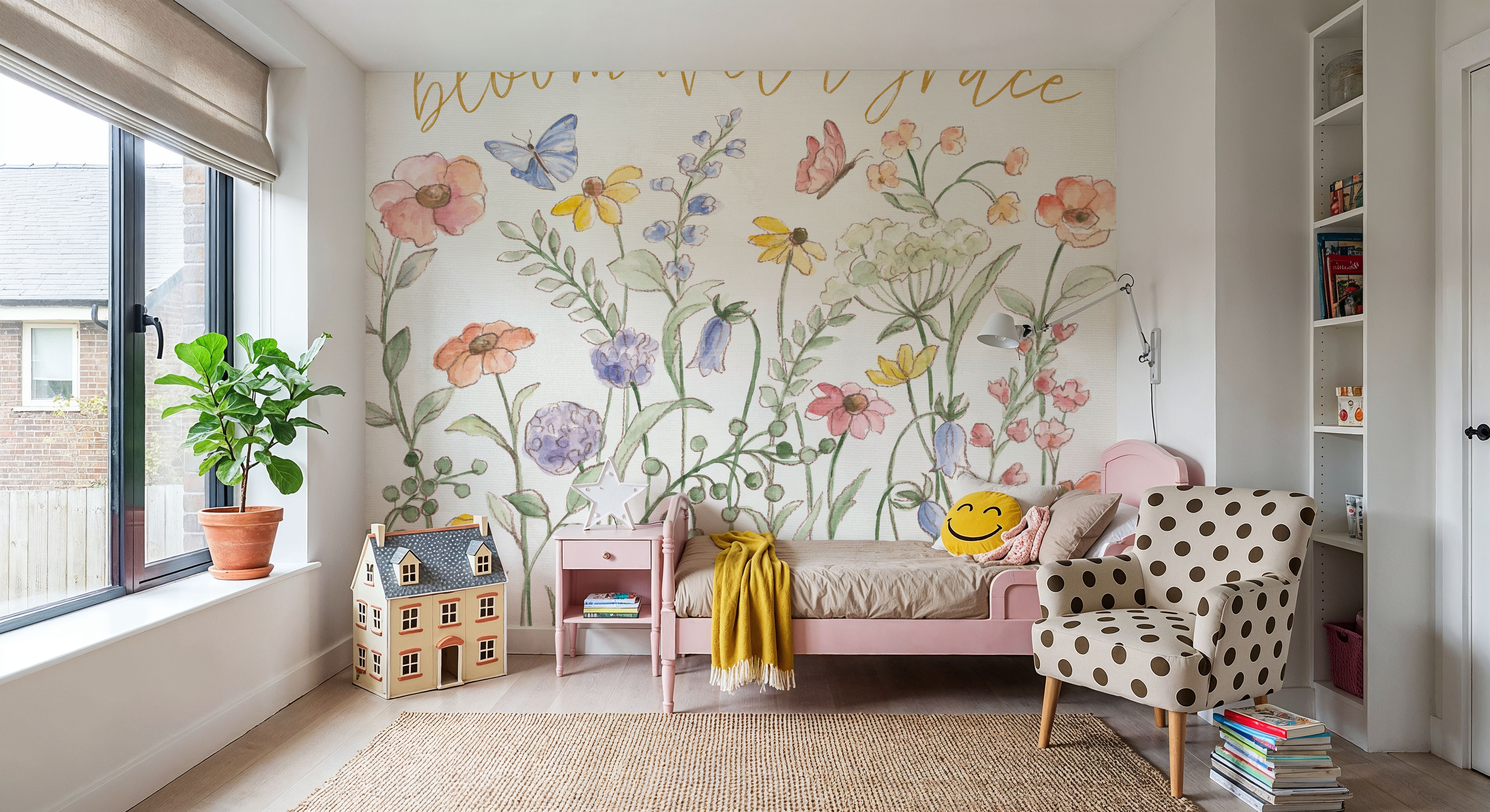 Wild Blooms III, Wallpaper