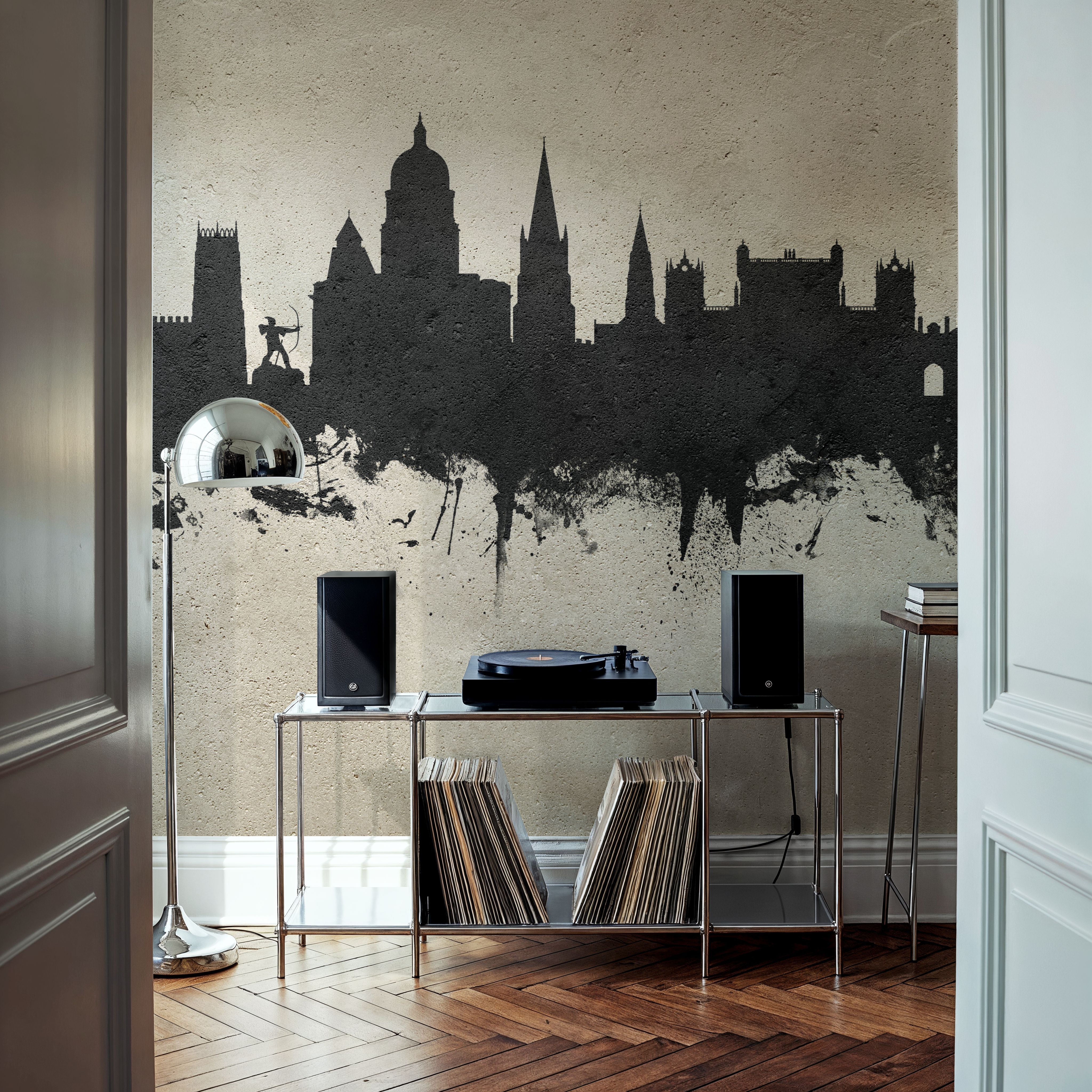 Nottingham England Skyline Concrete