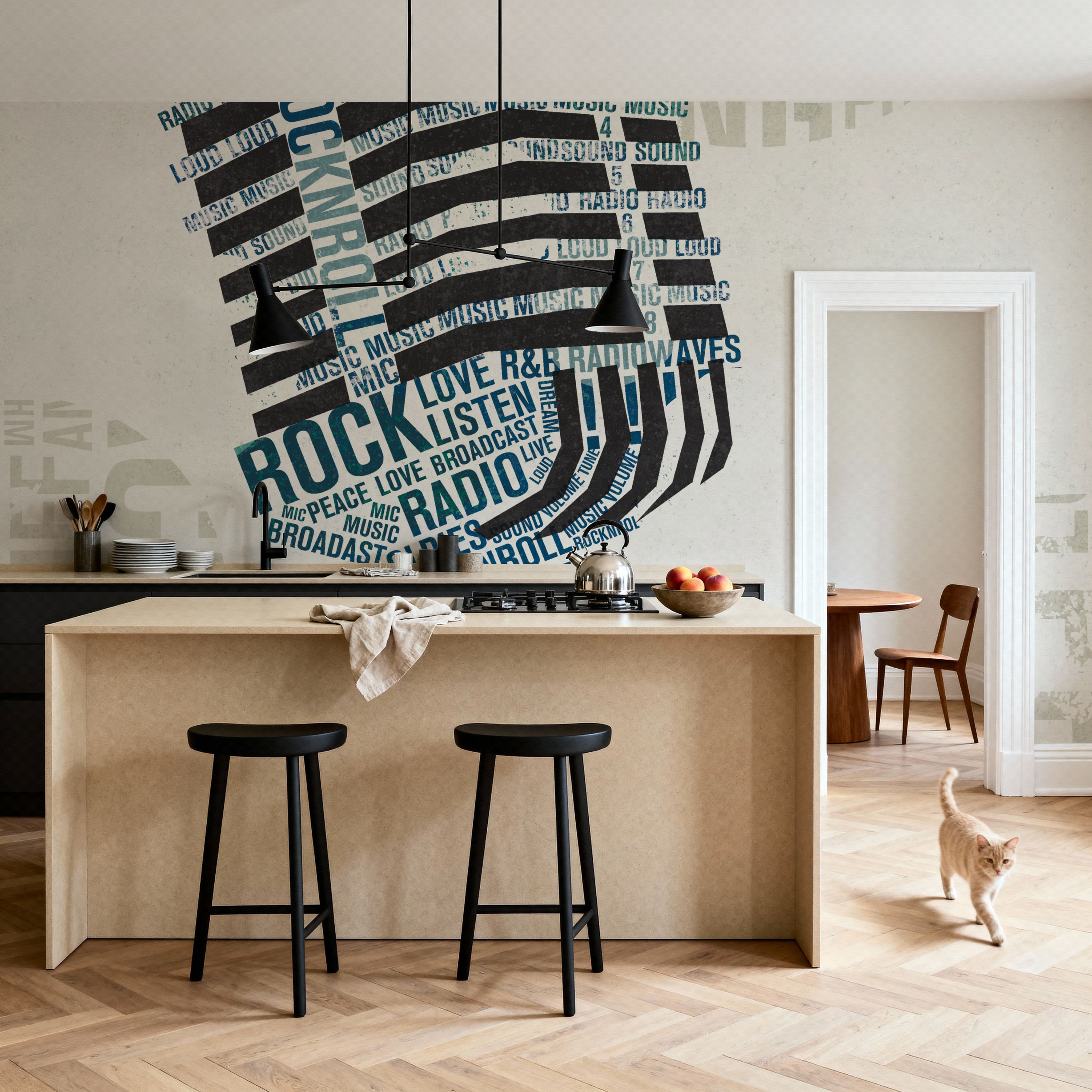 Type Mic Colorful Square