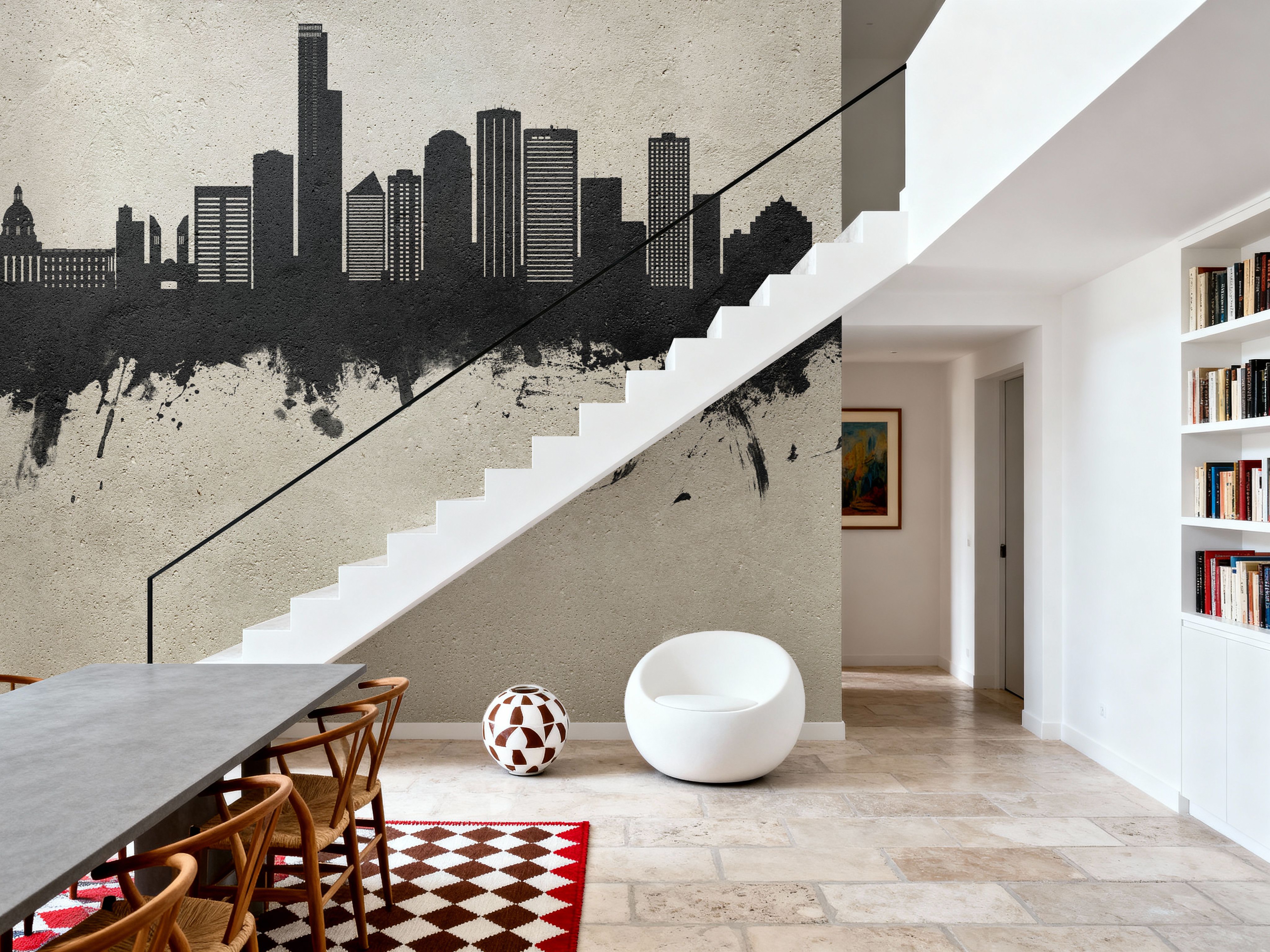 Edmonton Canada Skyline Concrete