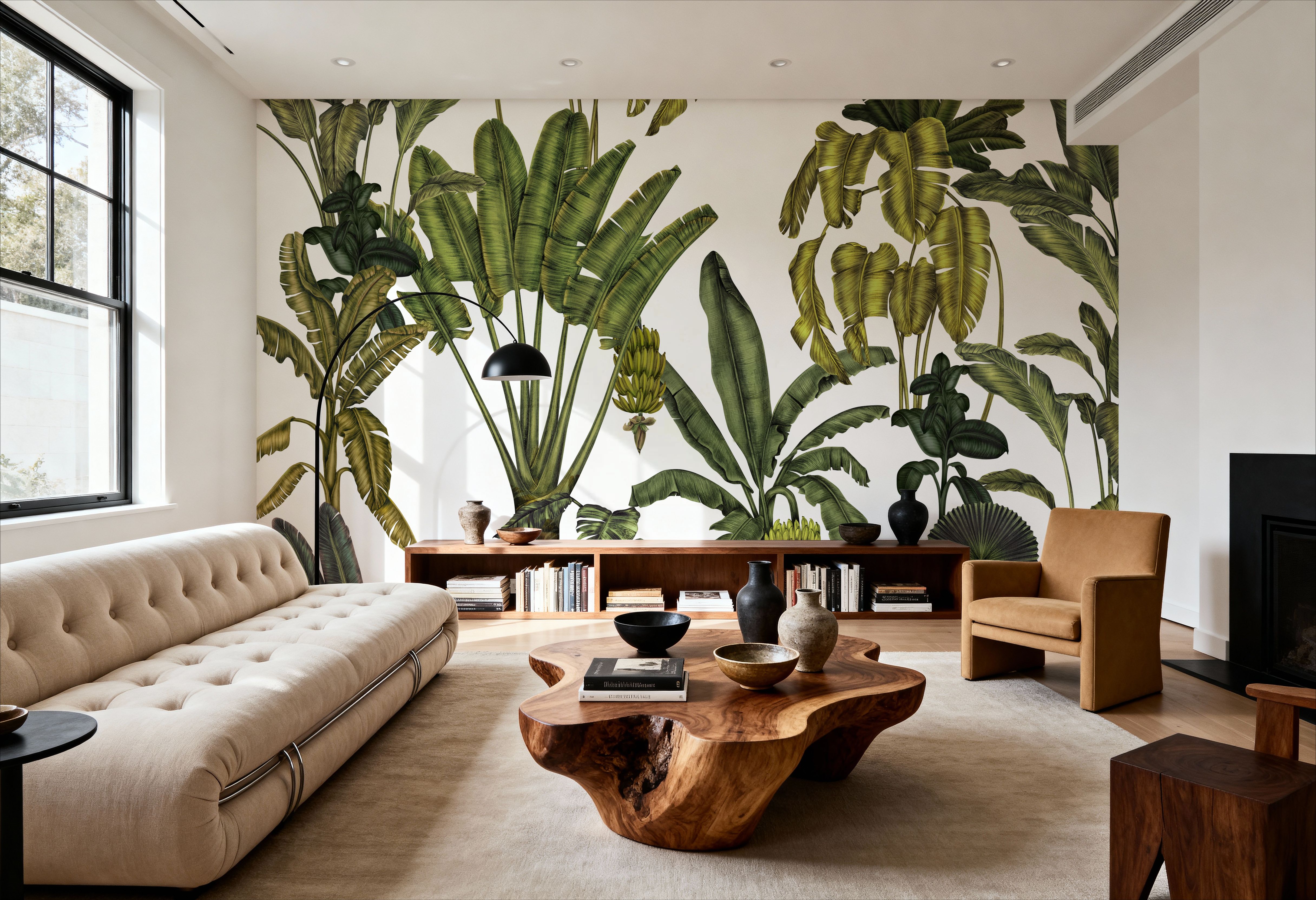 Banana Grove, White