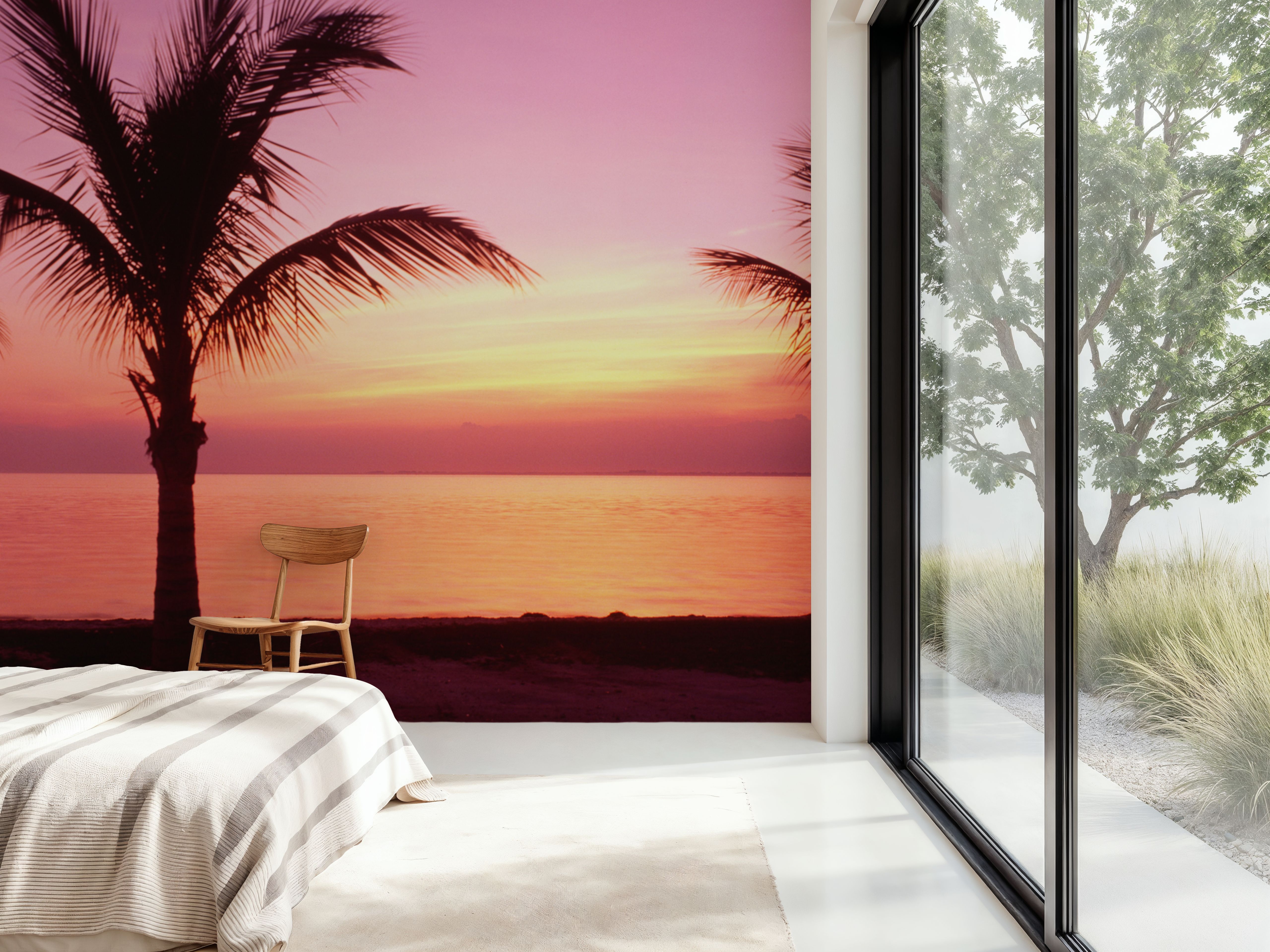 Tropical Twilight Silhouette