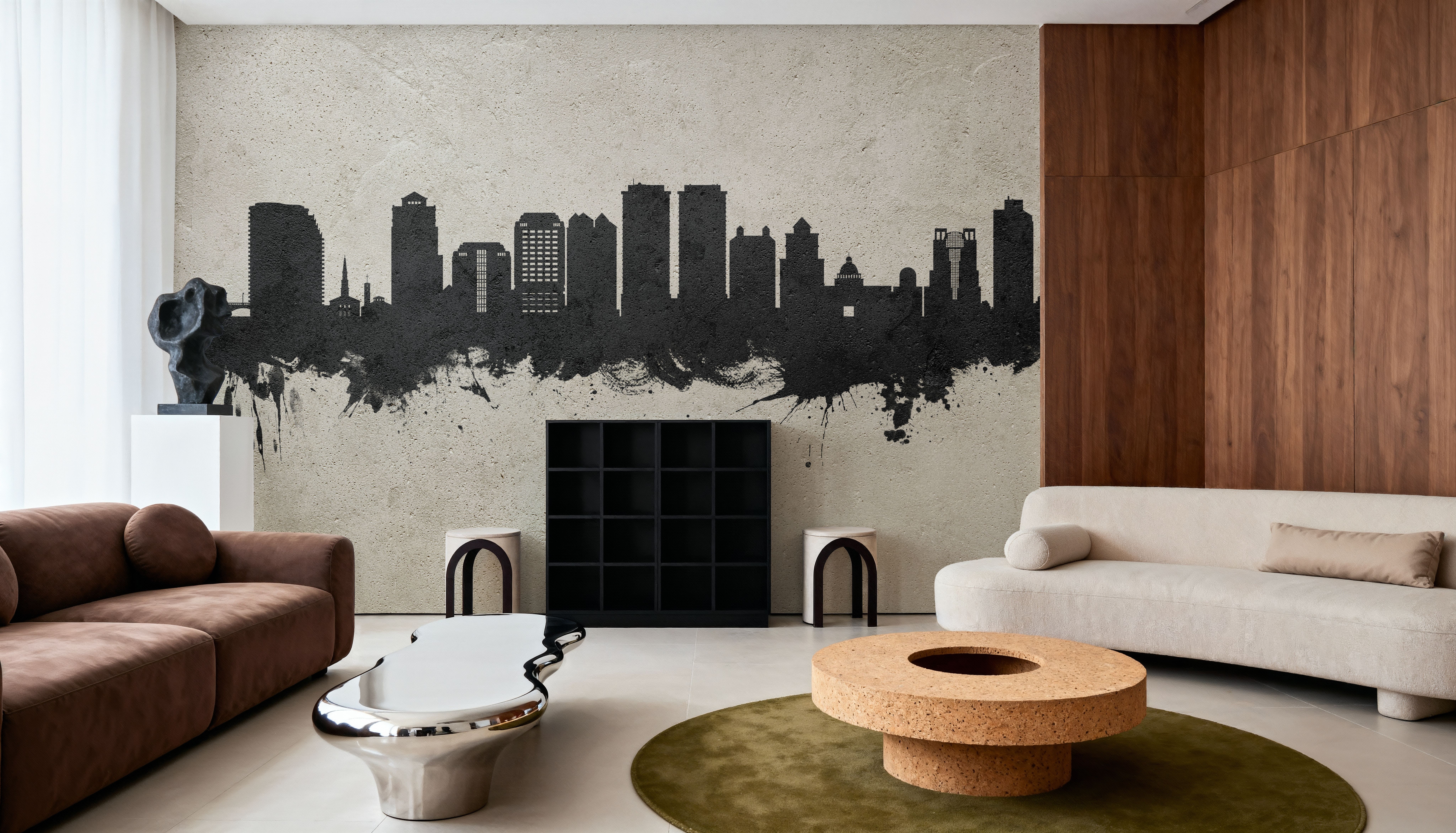 West Palm Beach Florida Skyline Concrete