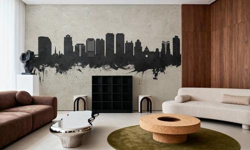 West Palm Beach Florida Skyline Concrete