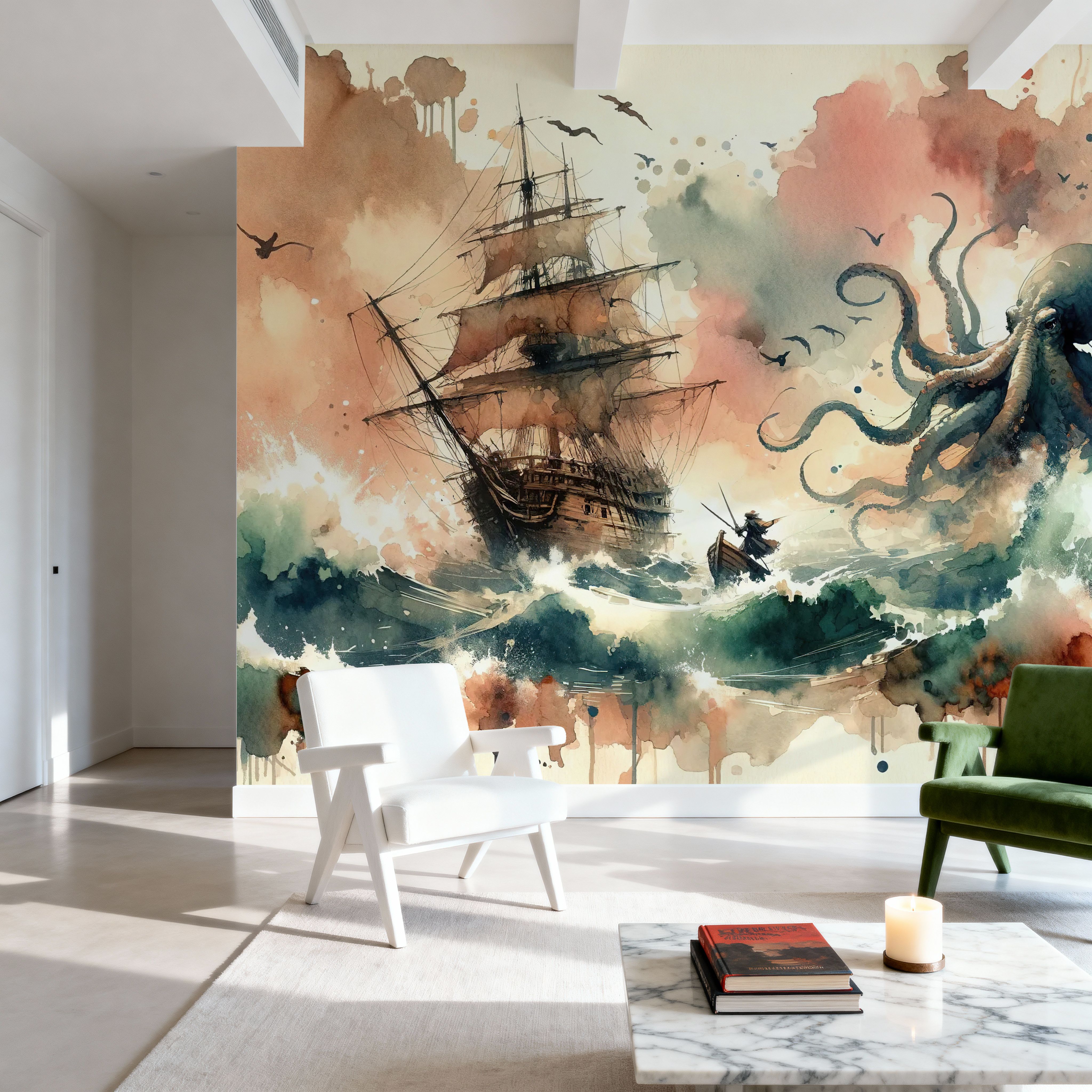 Battle with the Sea Monster