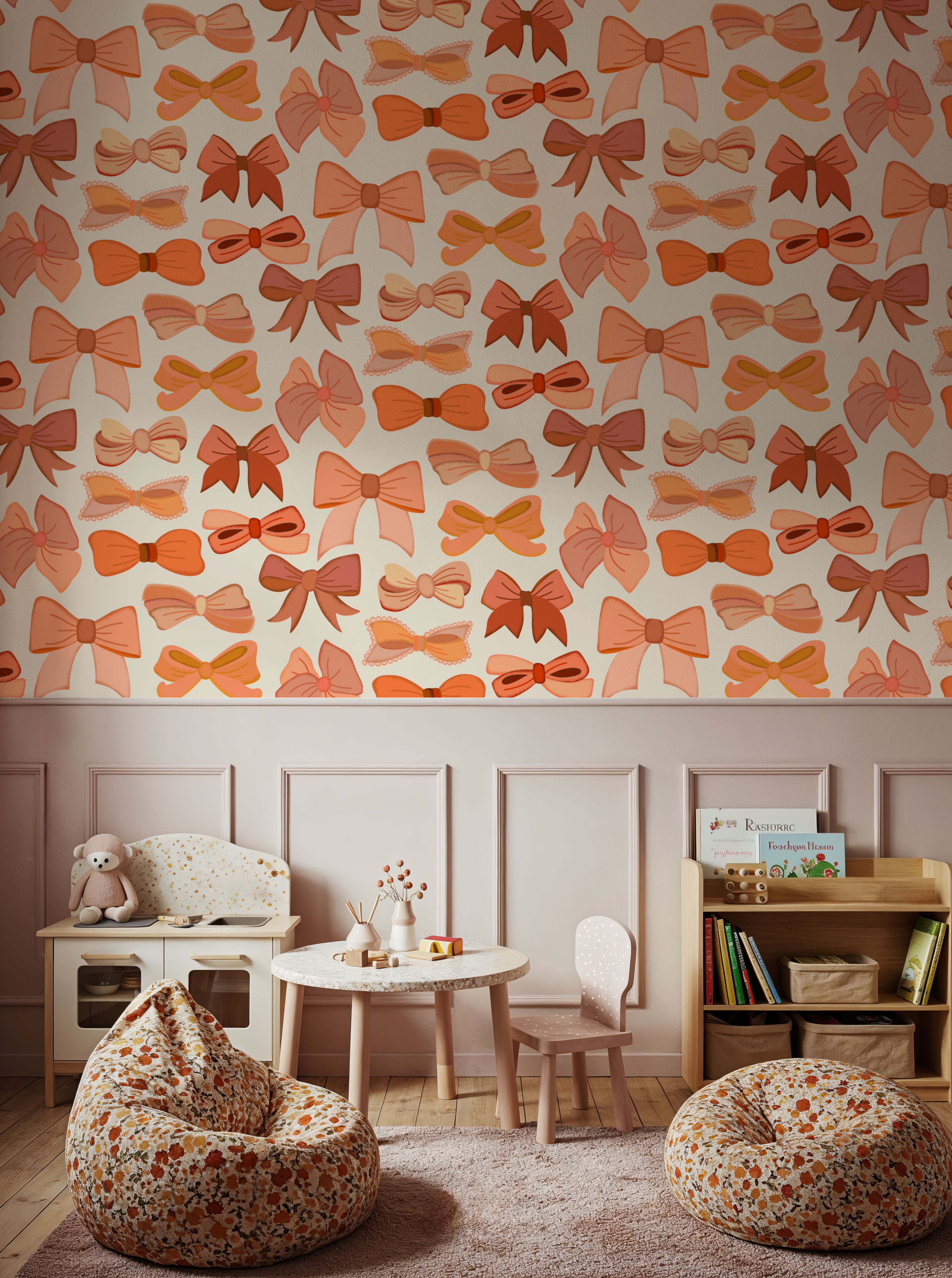 Beautiful Bows, Warm Pink