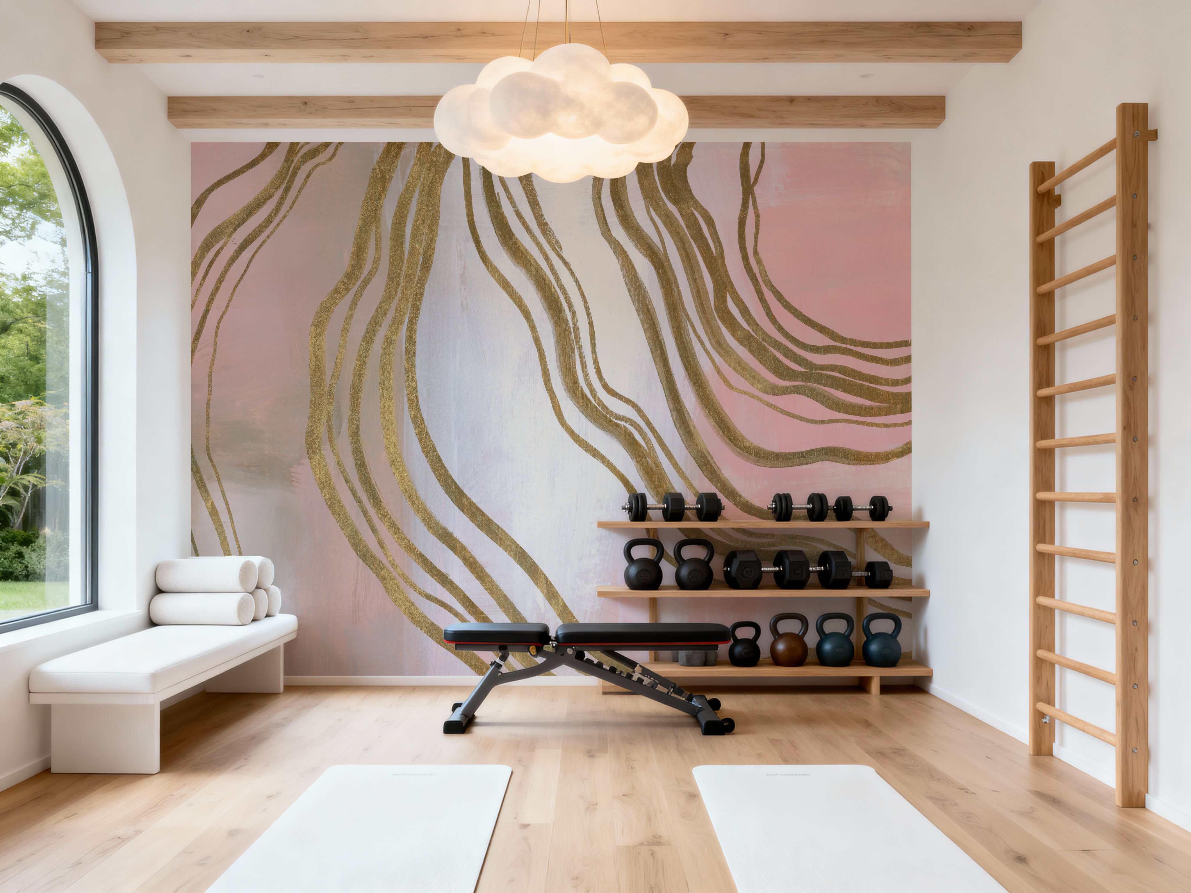 Pink and Bright Abstract II