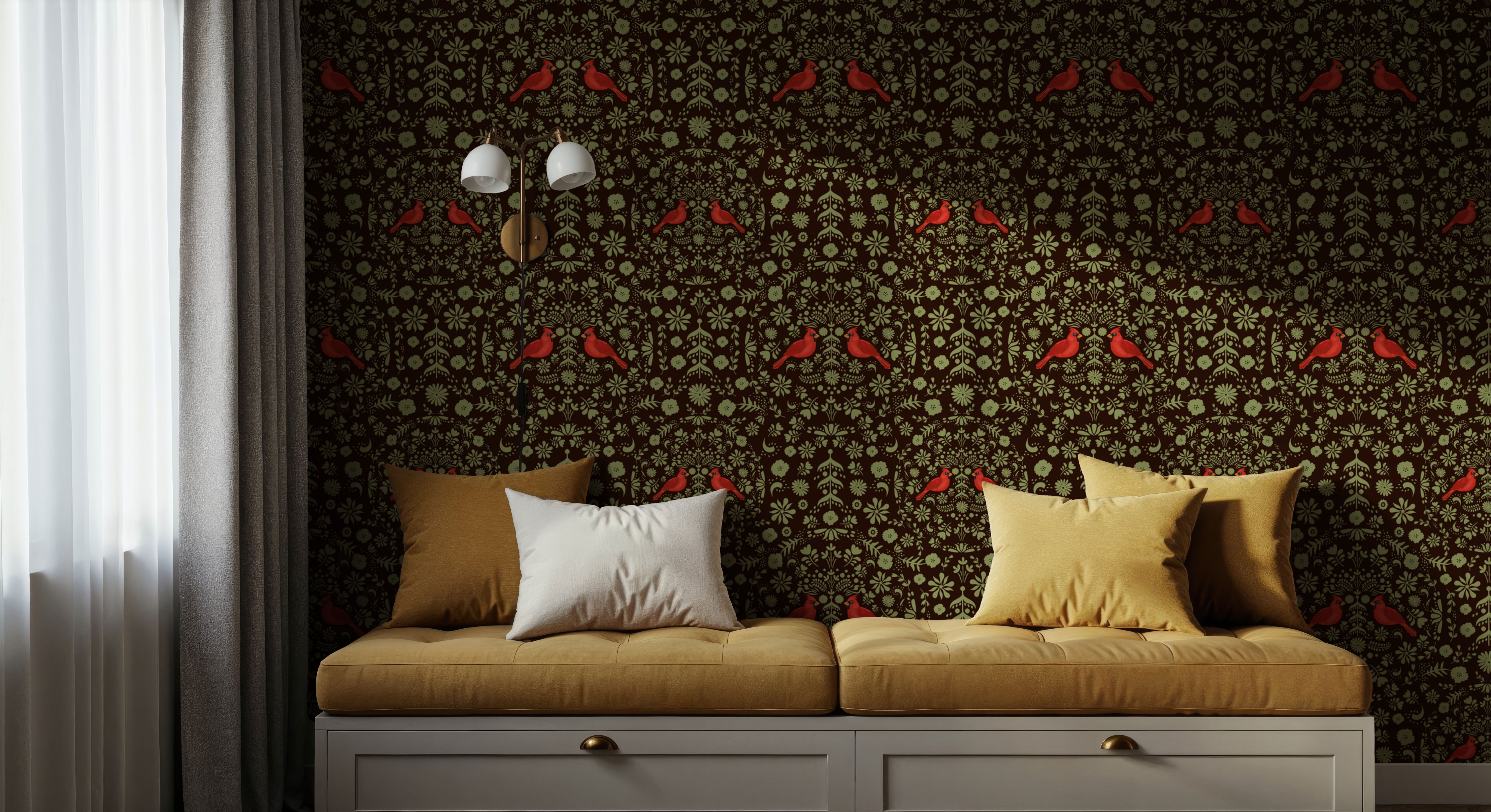 Cardinal Christmas, Green