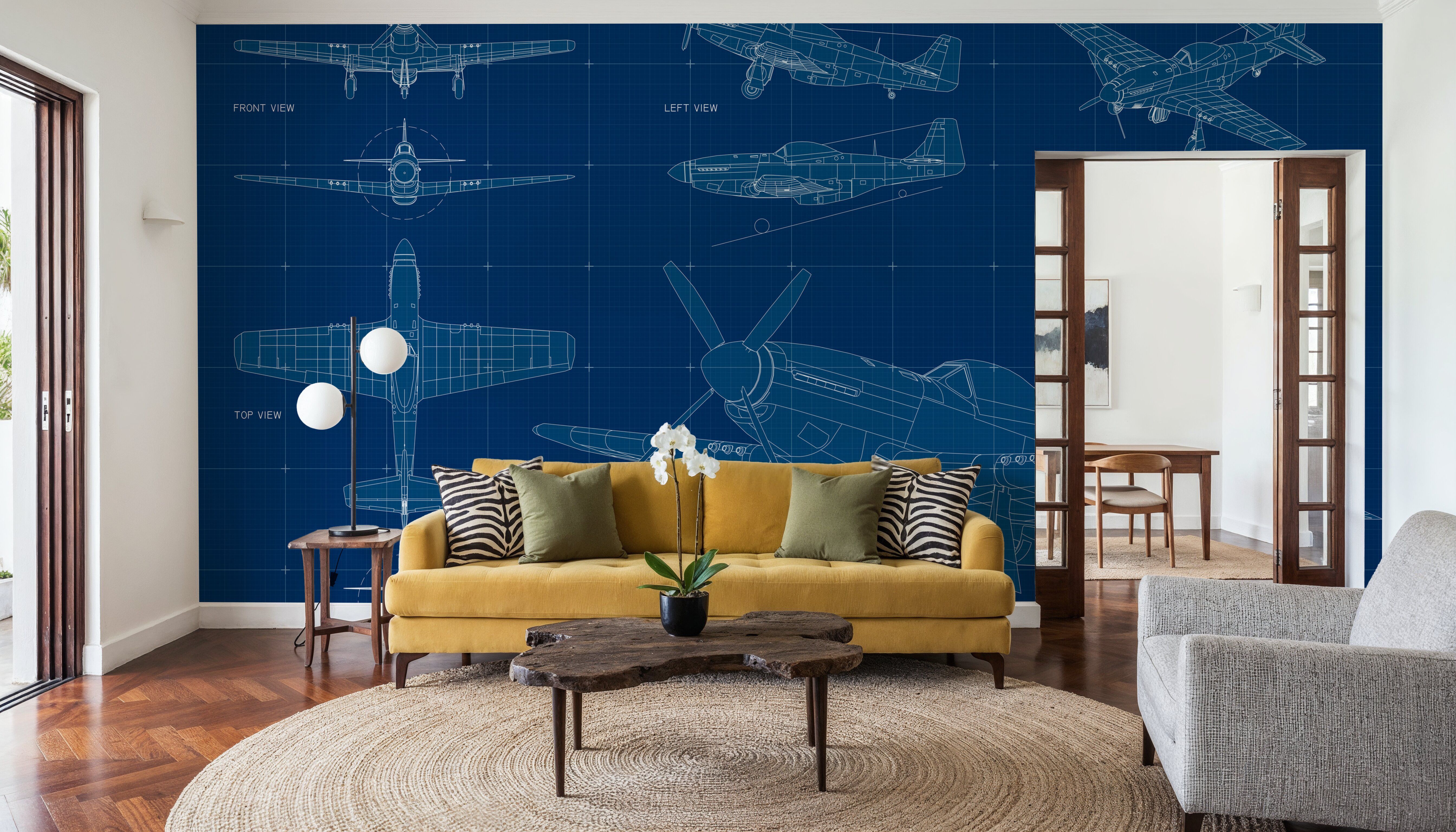 Old Plane Blueprint
