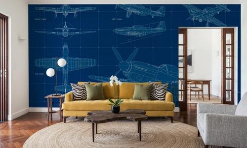 Old Plane Blueprint