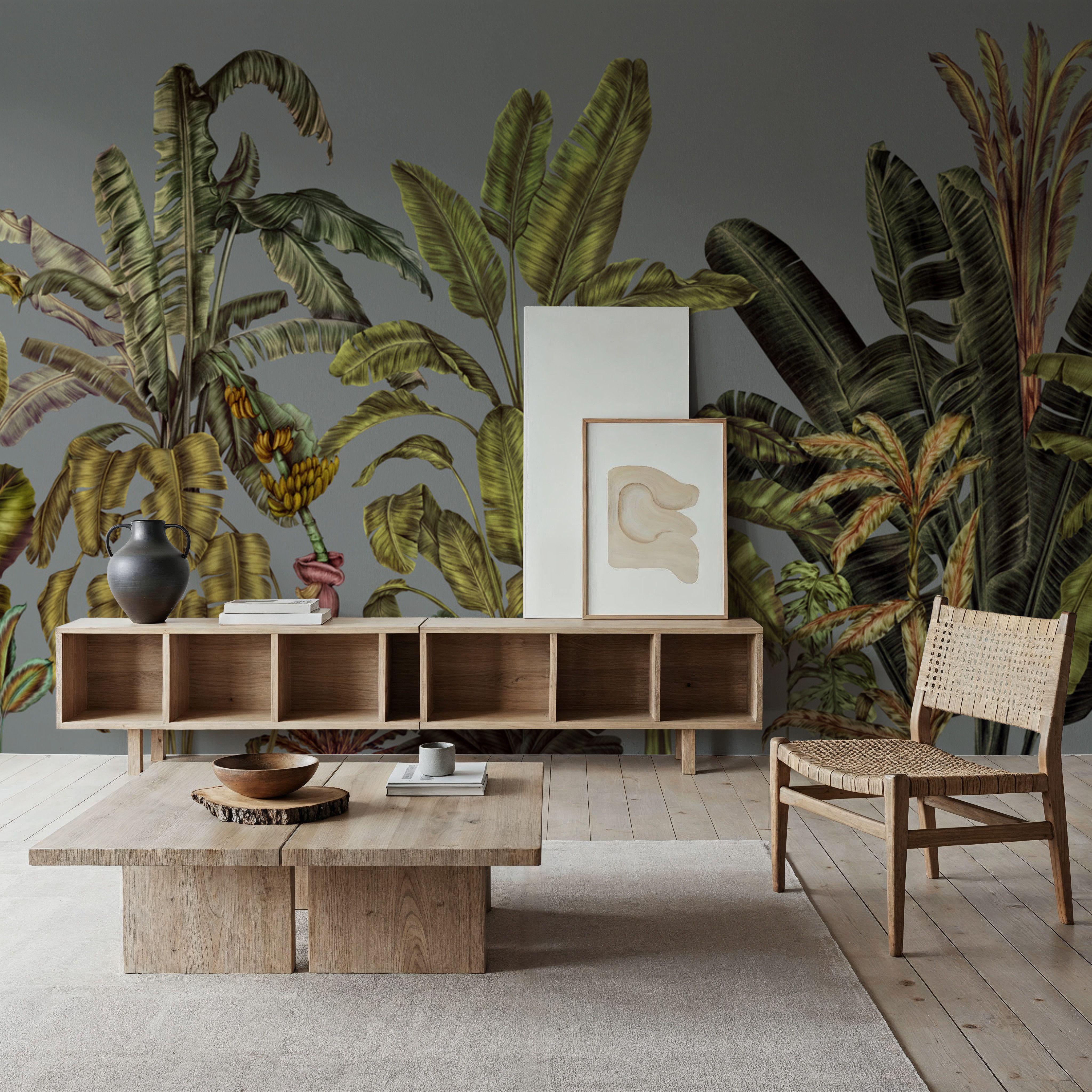 Madagascar Foliage, Blue