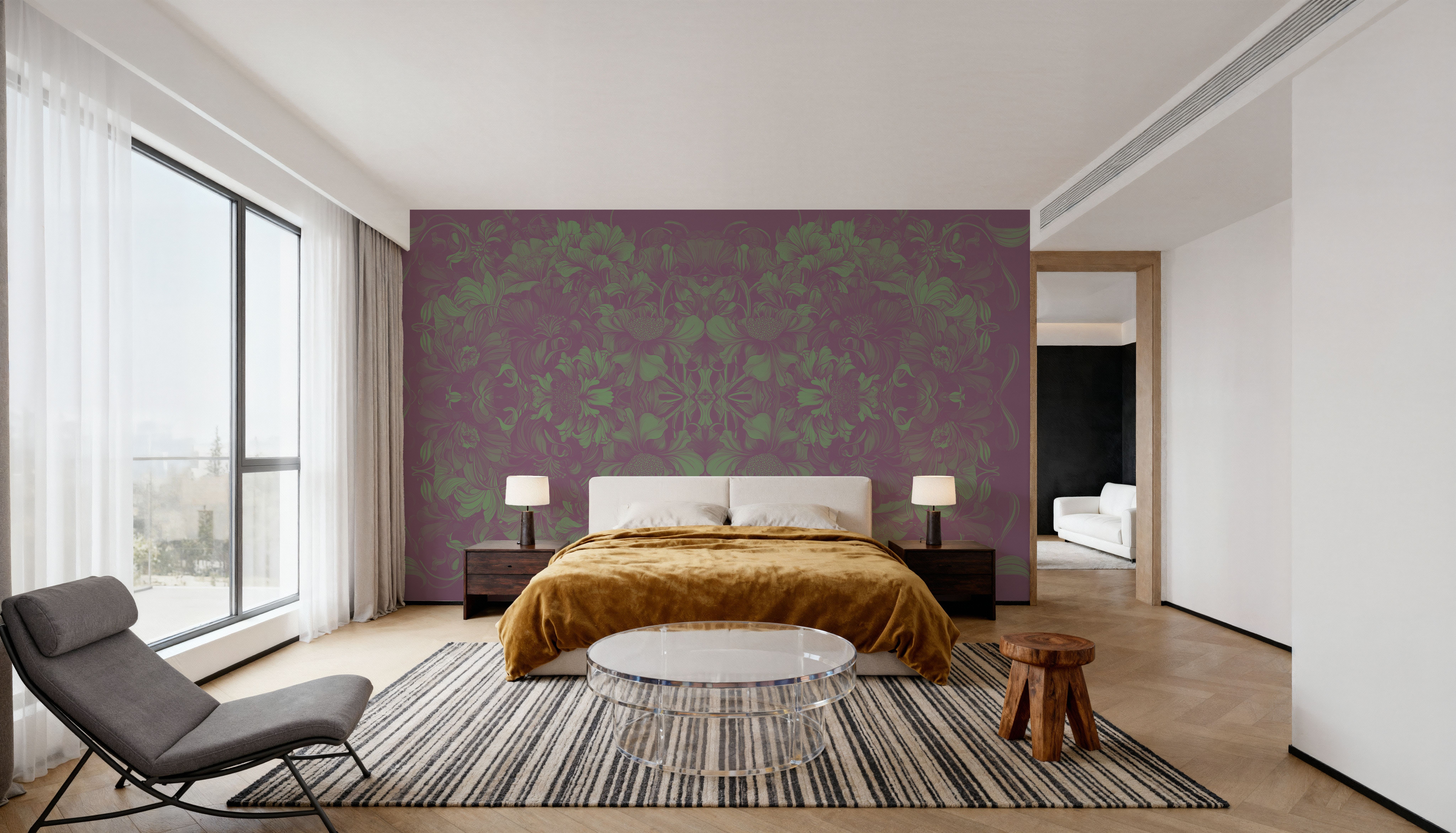 Scandi Flower Ceiling IV