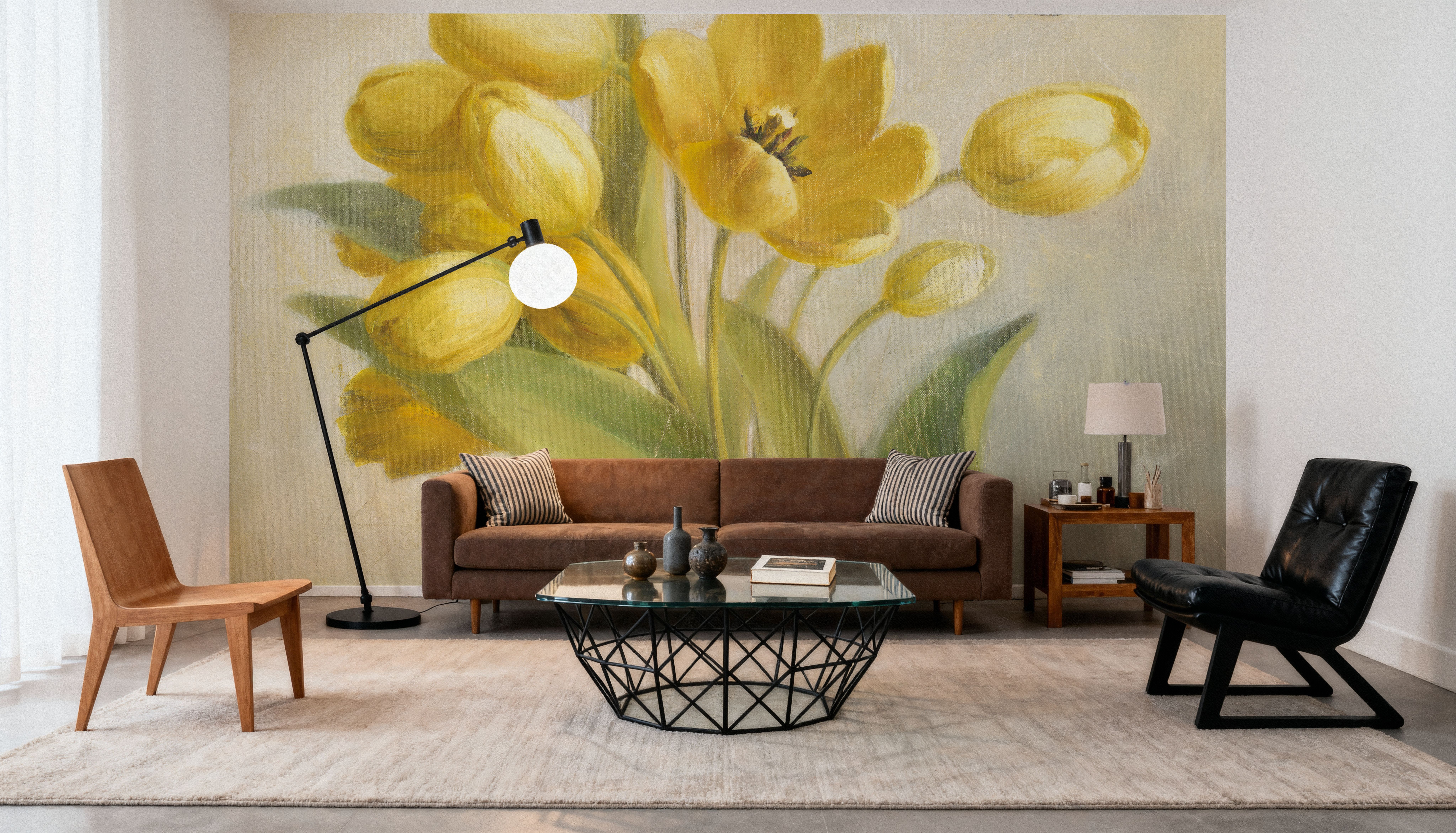 Yellow French Tulips