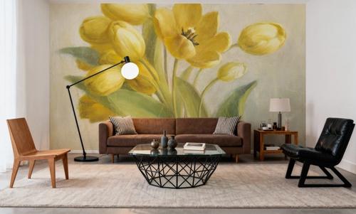 Yellow French Tulips