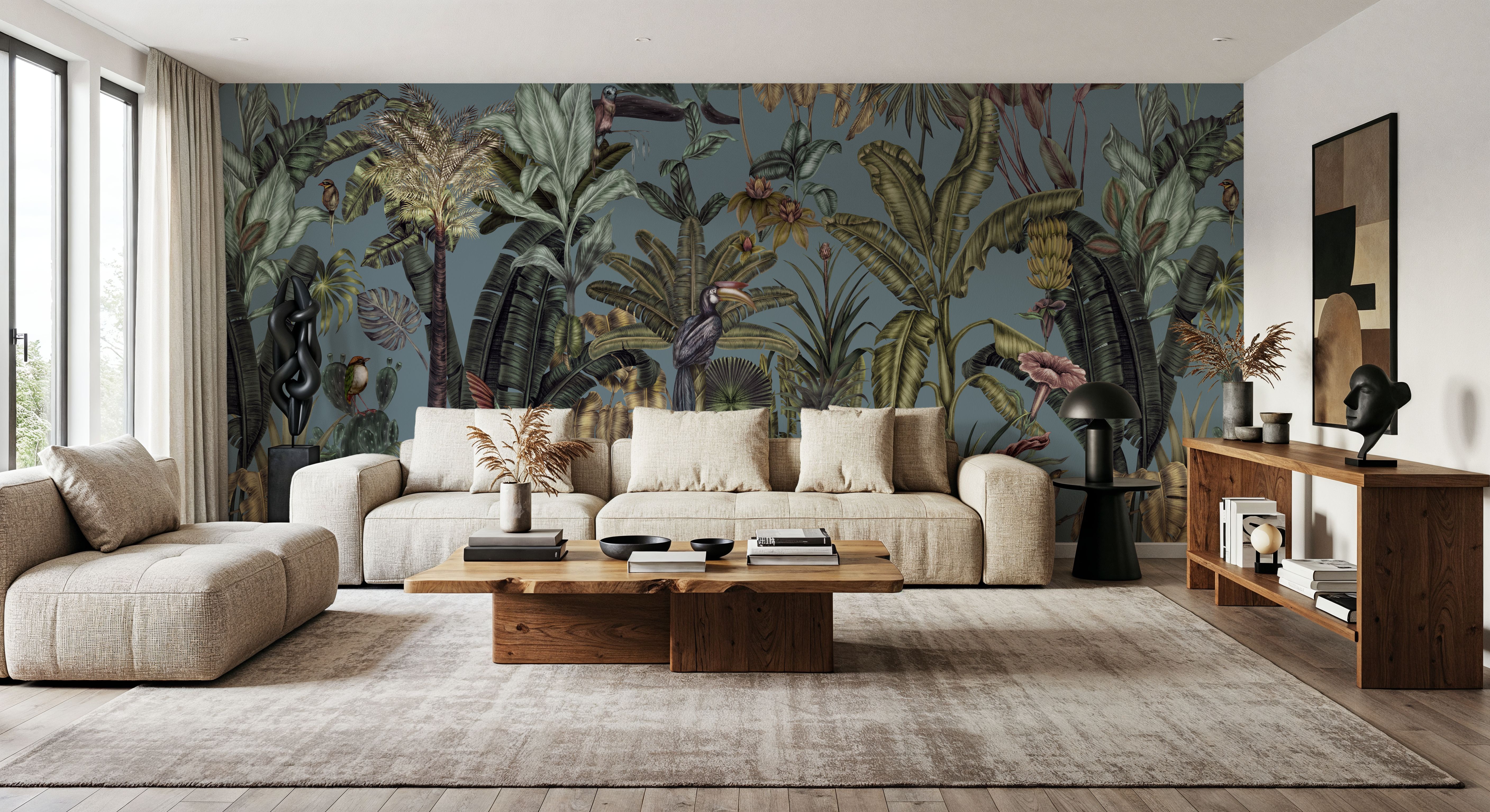 Tropical Wonderland, French Blue