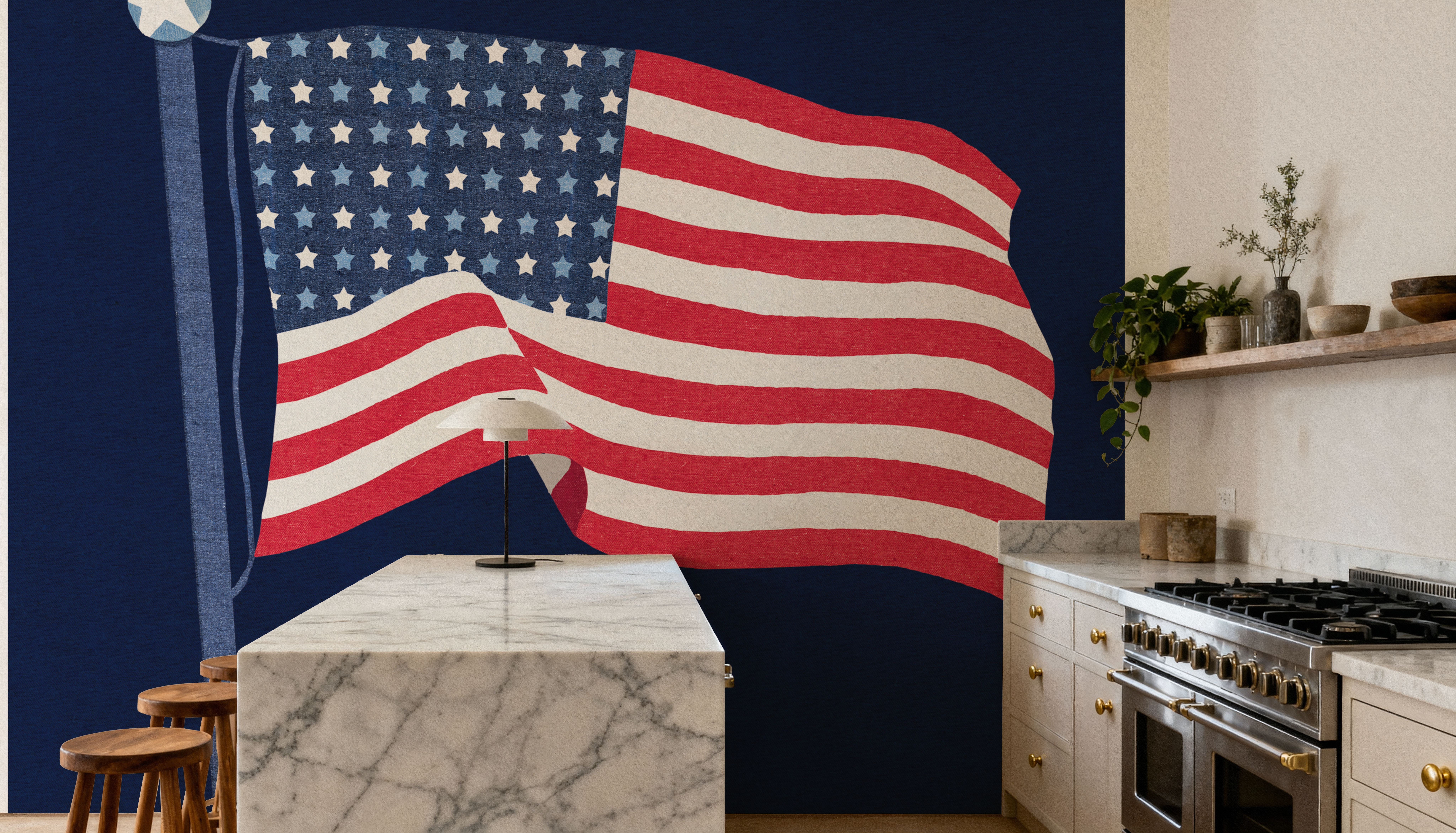Stars and Stripes Bless America