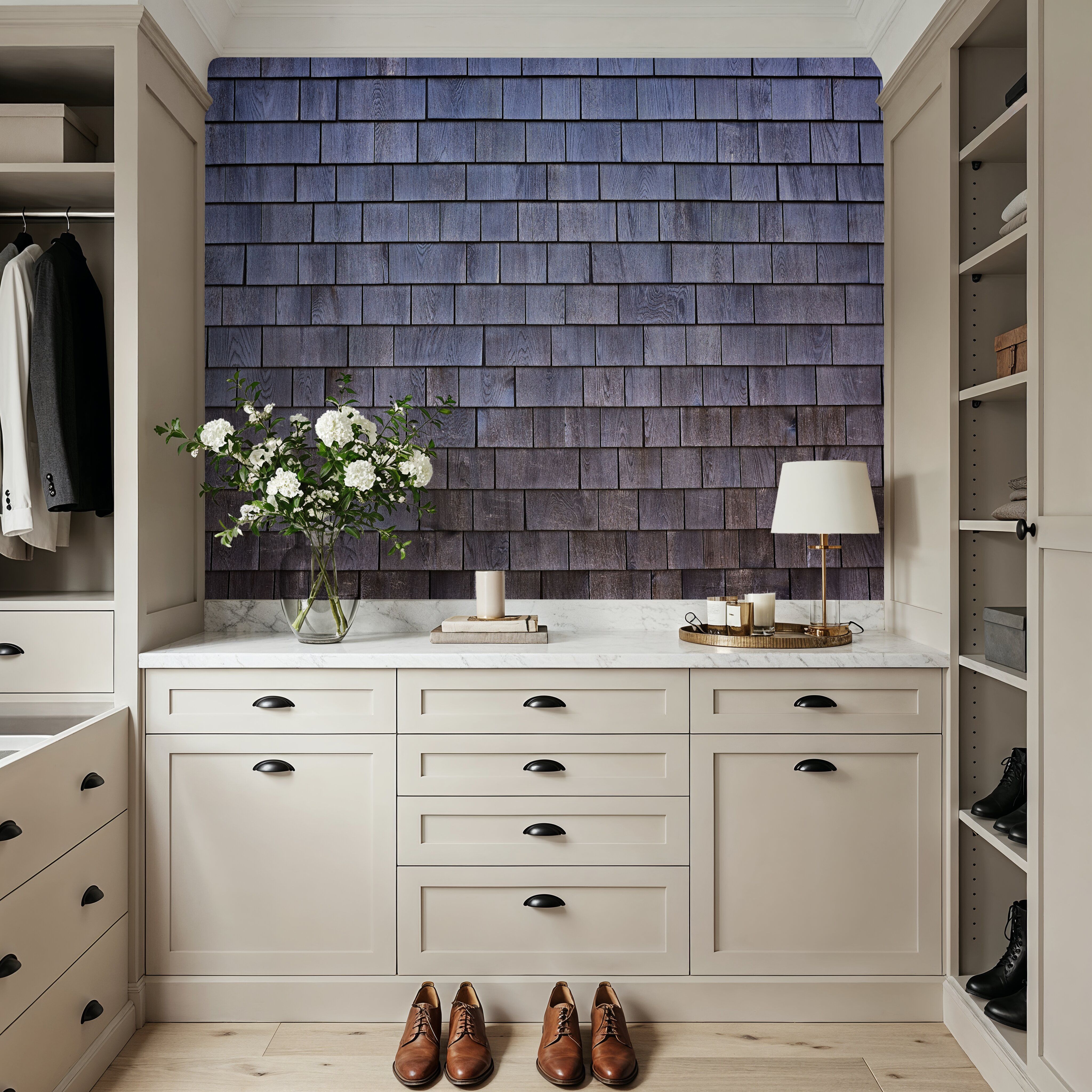 Cape Cod Wooden Wall