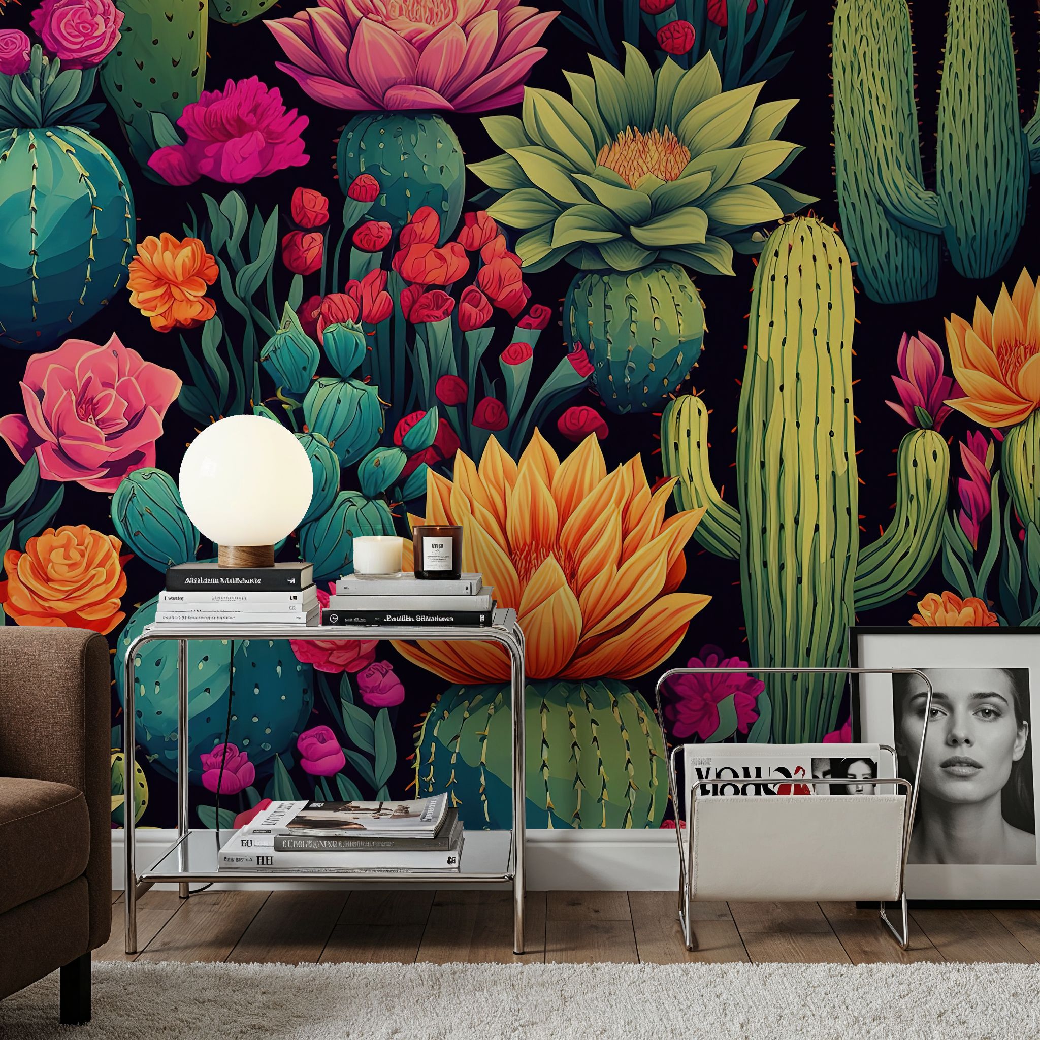 Cacti Carnival Black