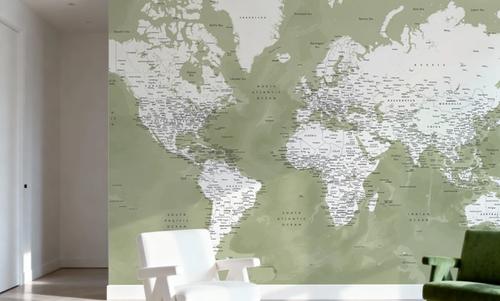 World Map Cities - Pacheco