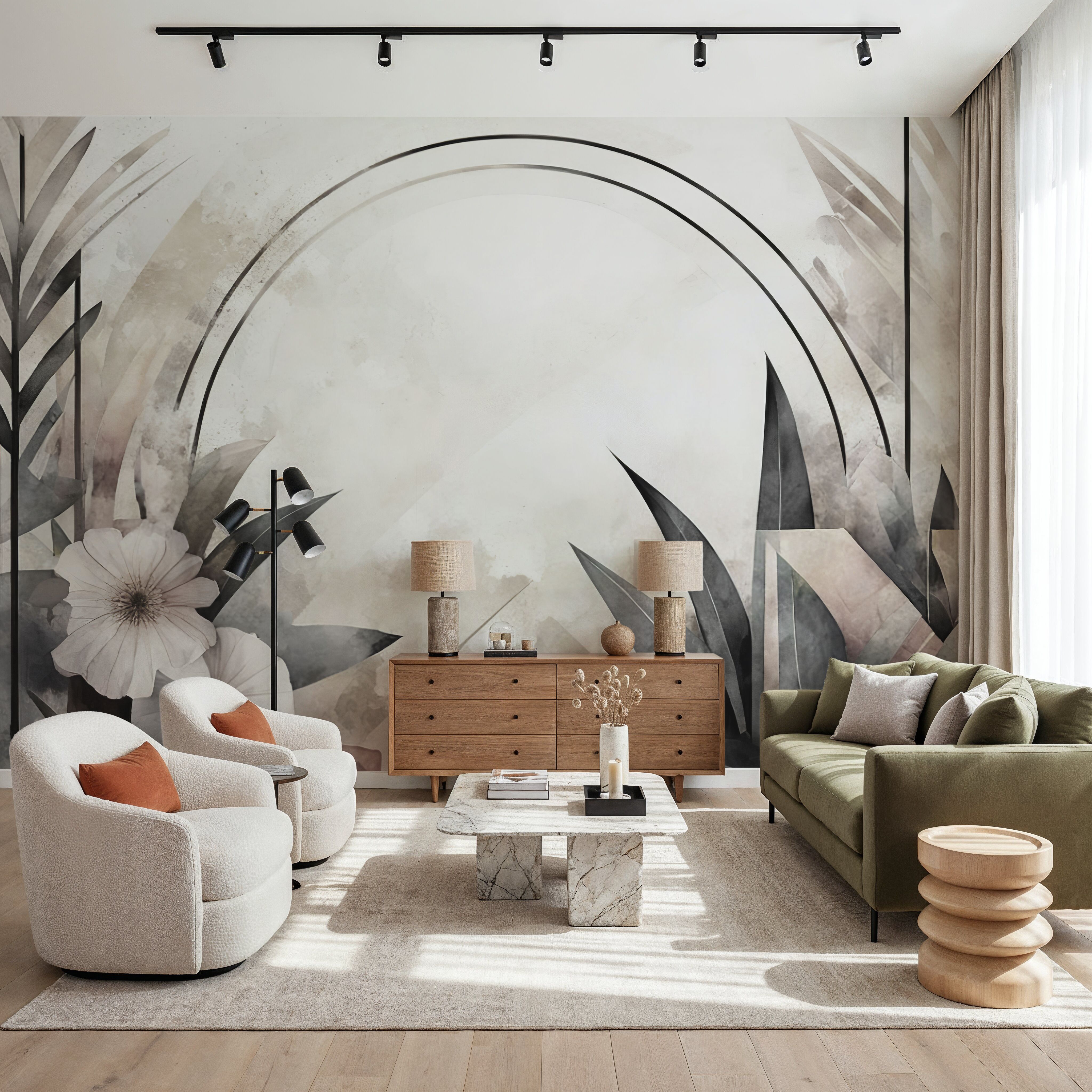 Floral Abstract Soft