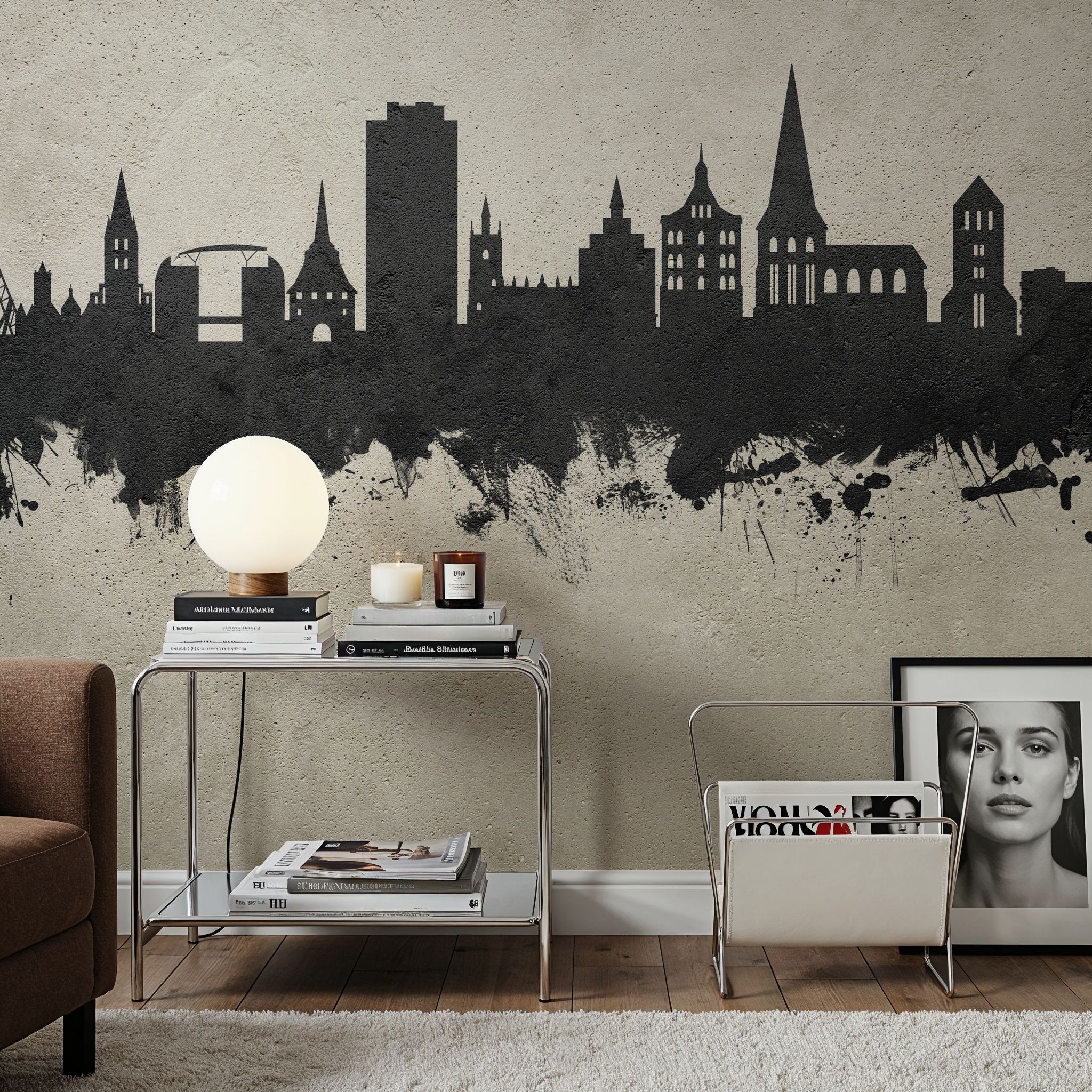 Rostock Germnay Skyline Concrete