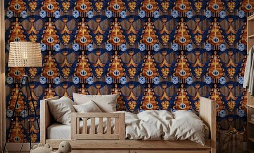 Gold Garden Ikat