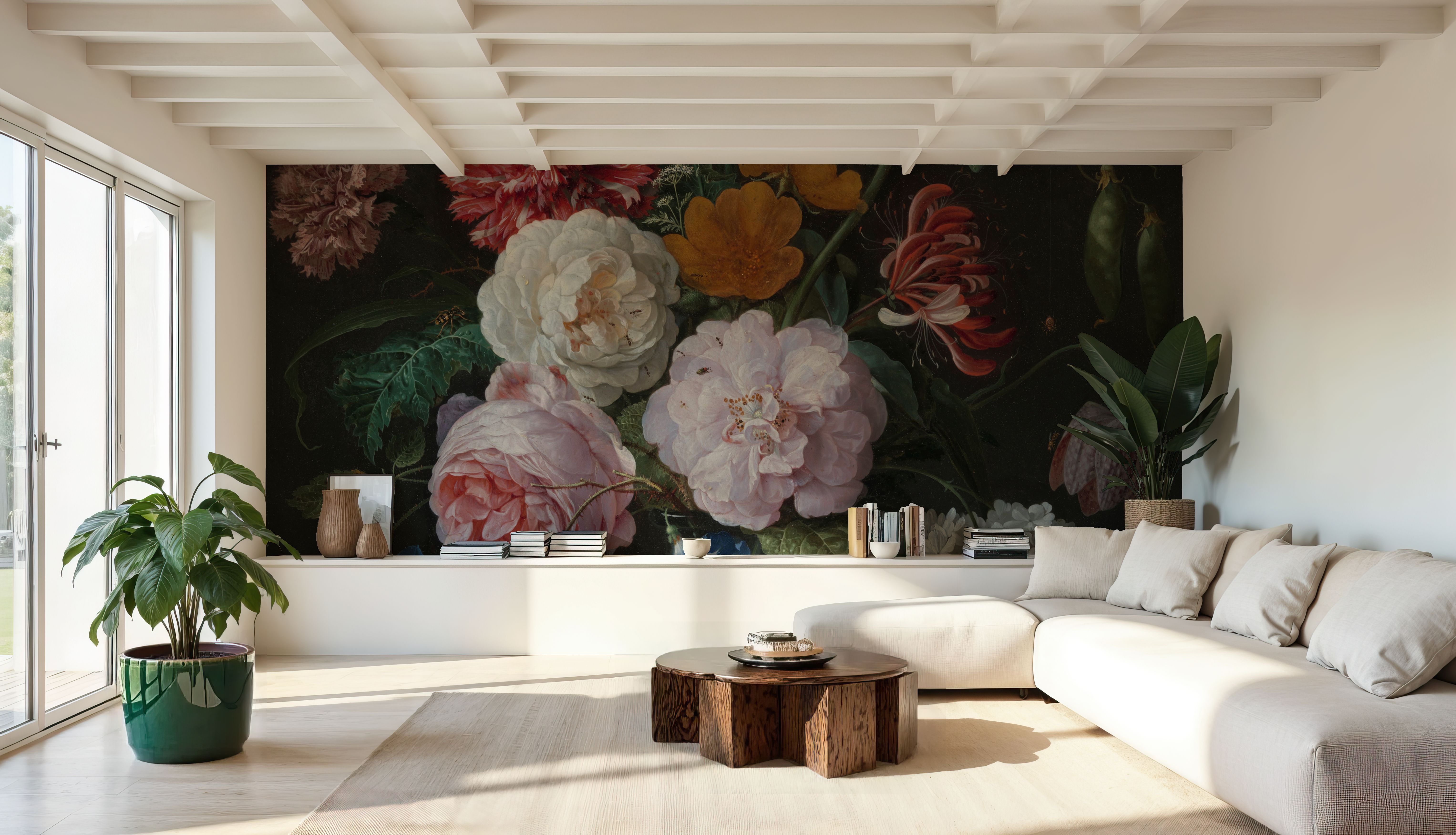 Still Life with Flowers in a Glass Vase