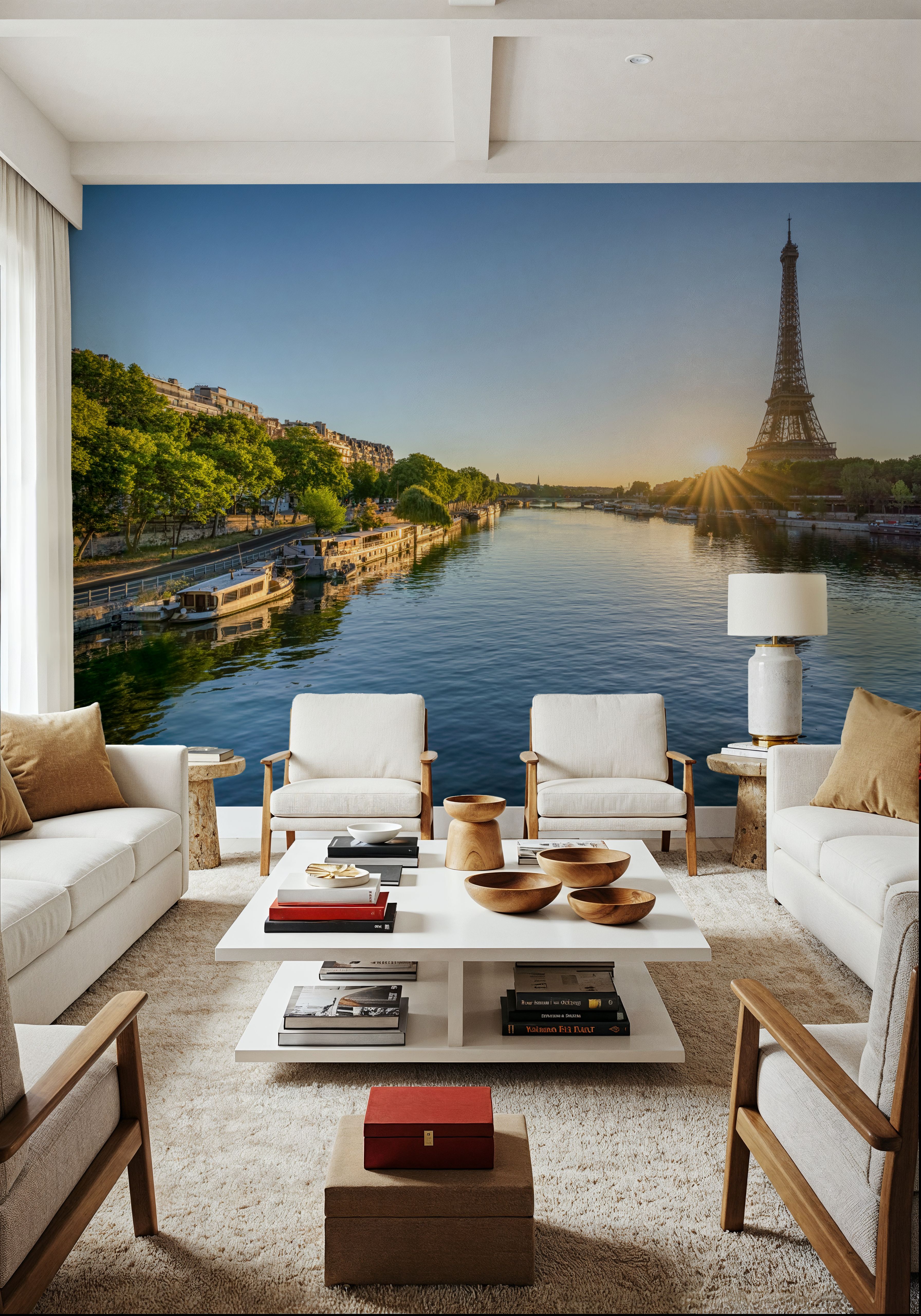 Eiffel on the Seine