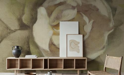 White Blossom on Canvas