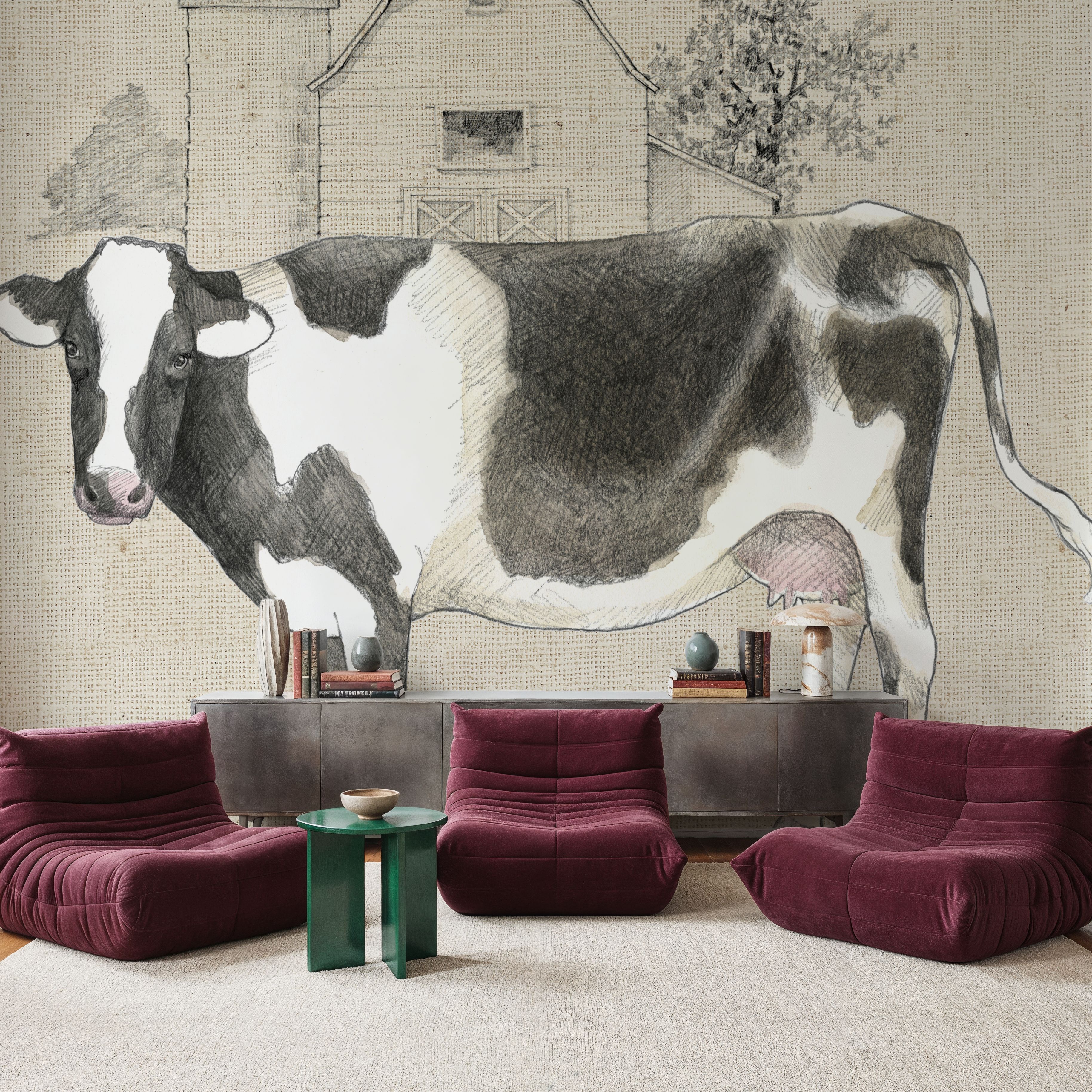 Farm To Table IV on Burlap