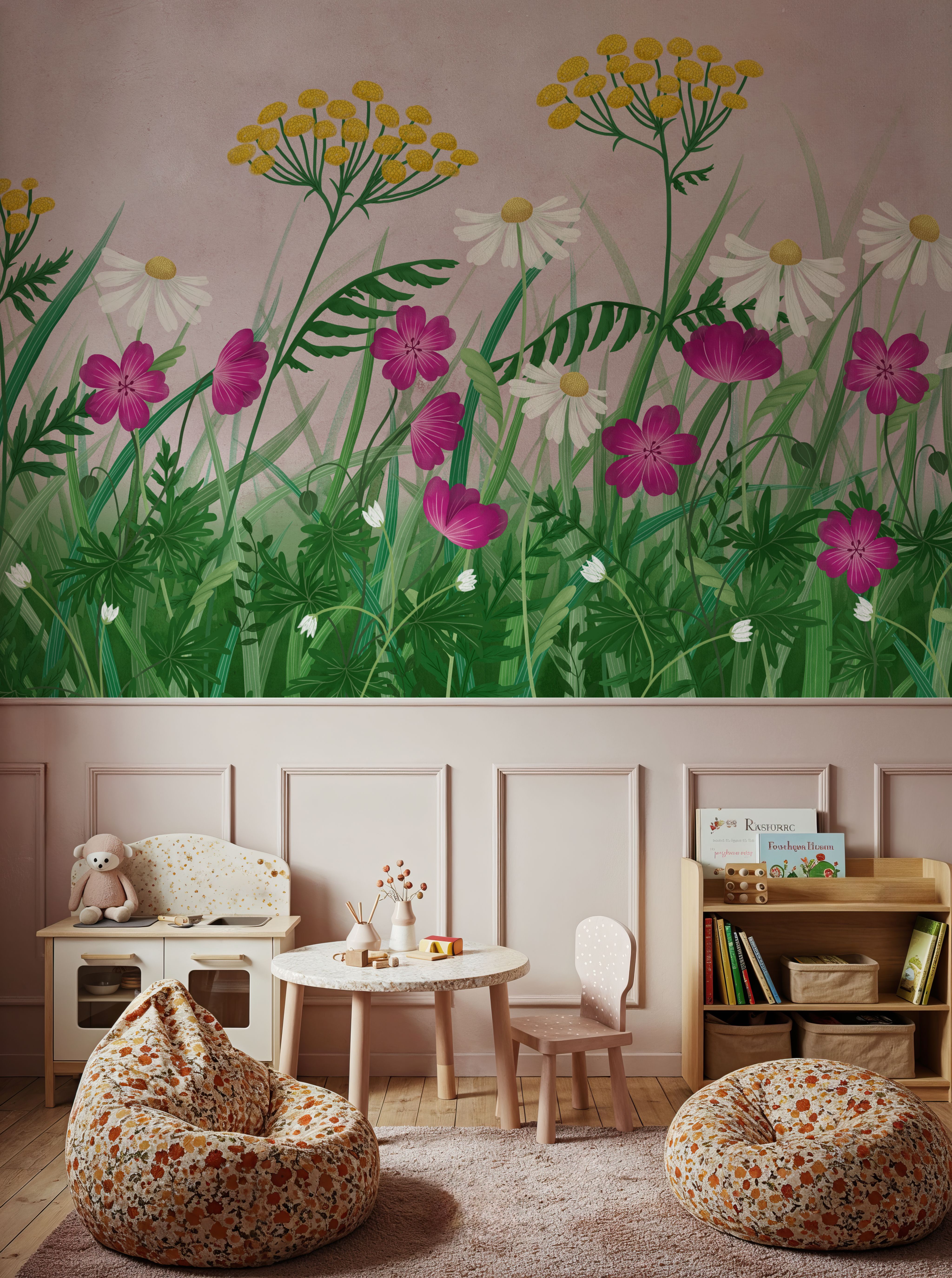 Geranium Meadow, Pink