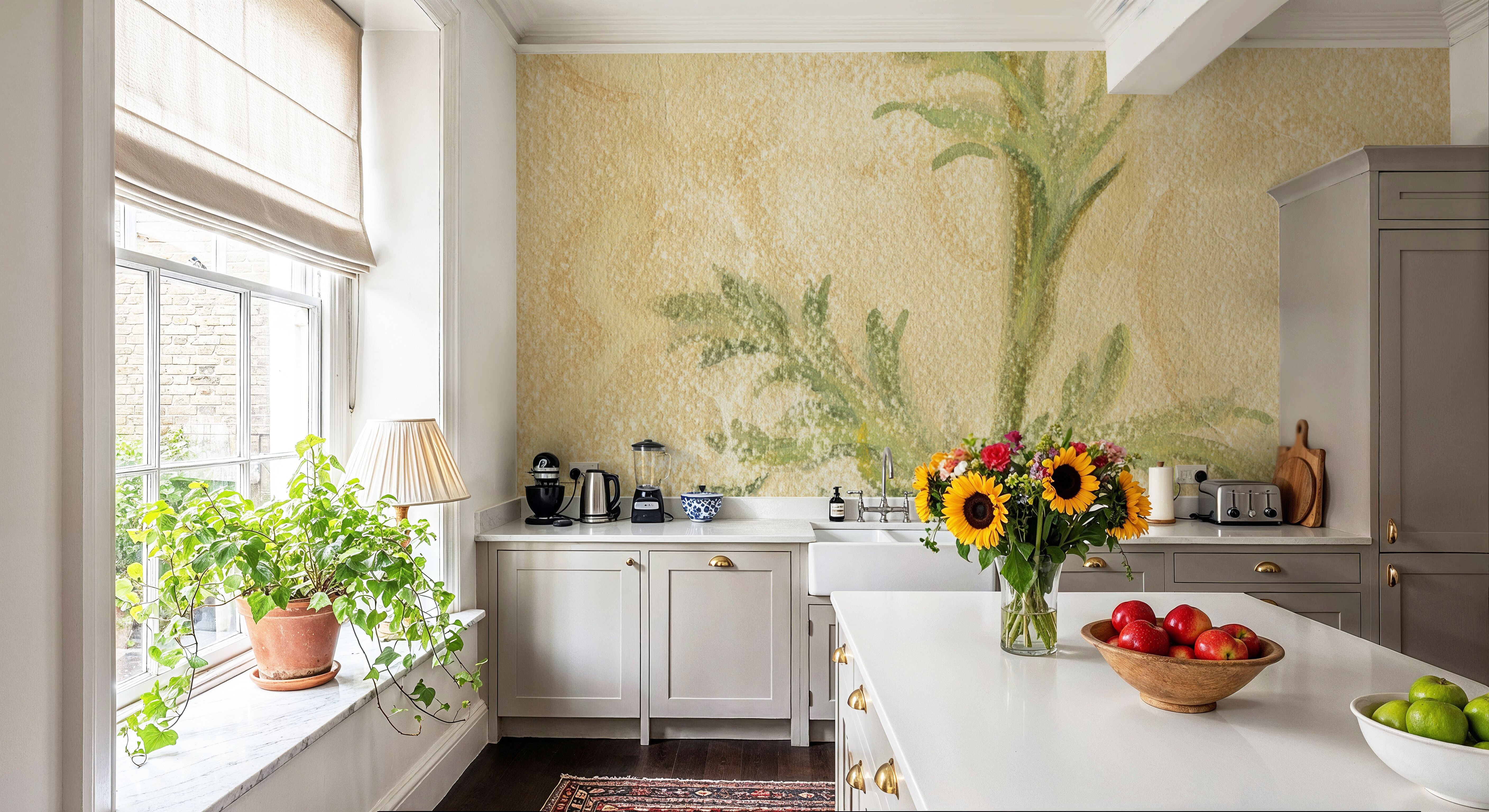 Vintage Pin Cushion in Glass Vase