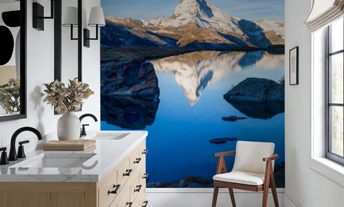 Matterhorn Reflections Blue