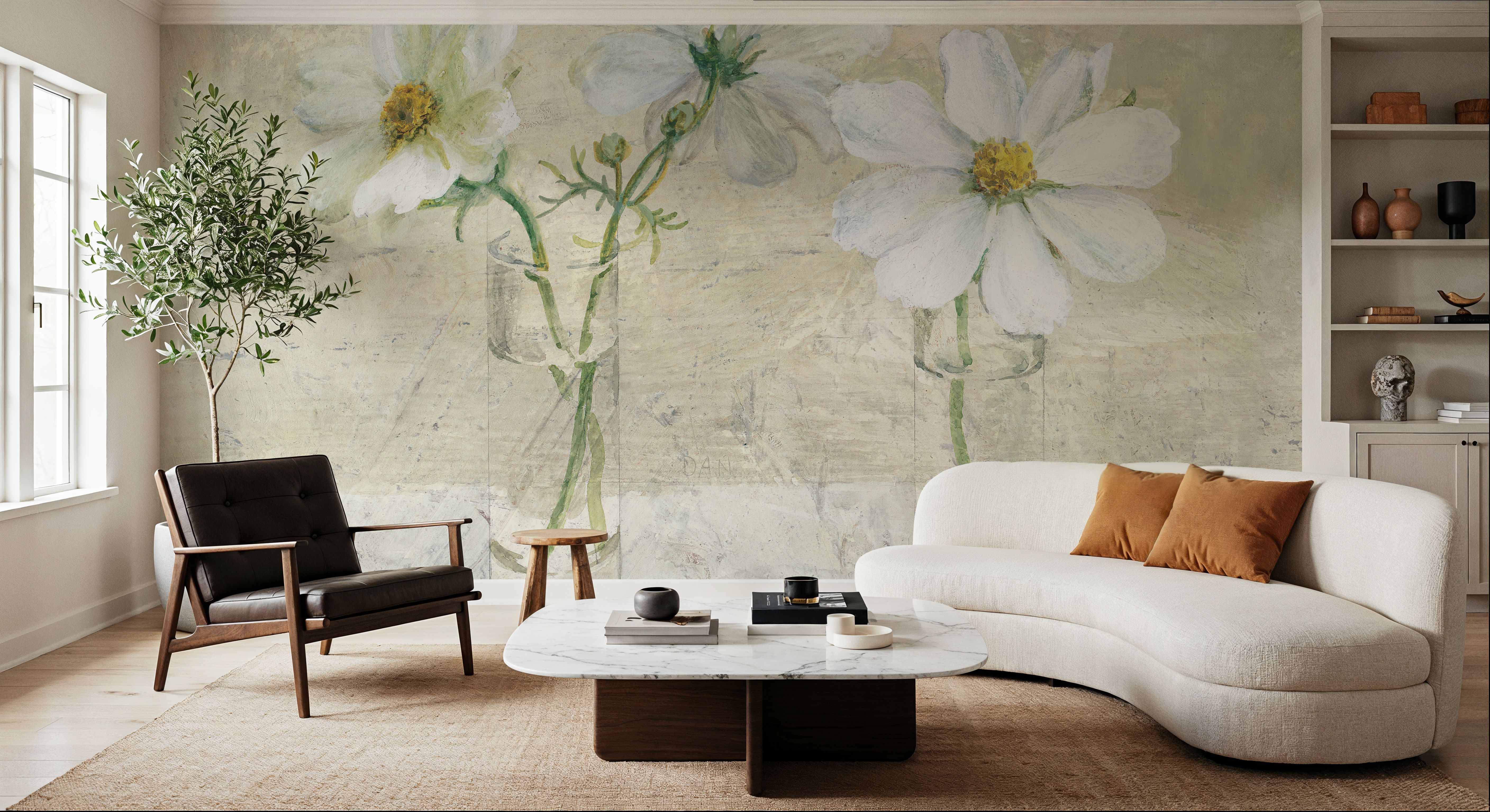 Cosmos in Glasses I Neutral, Papel pintado