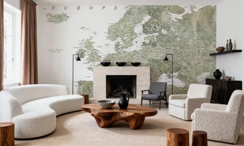 Europe Map Detailed - Livia
