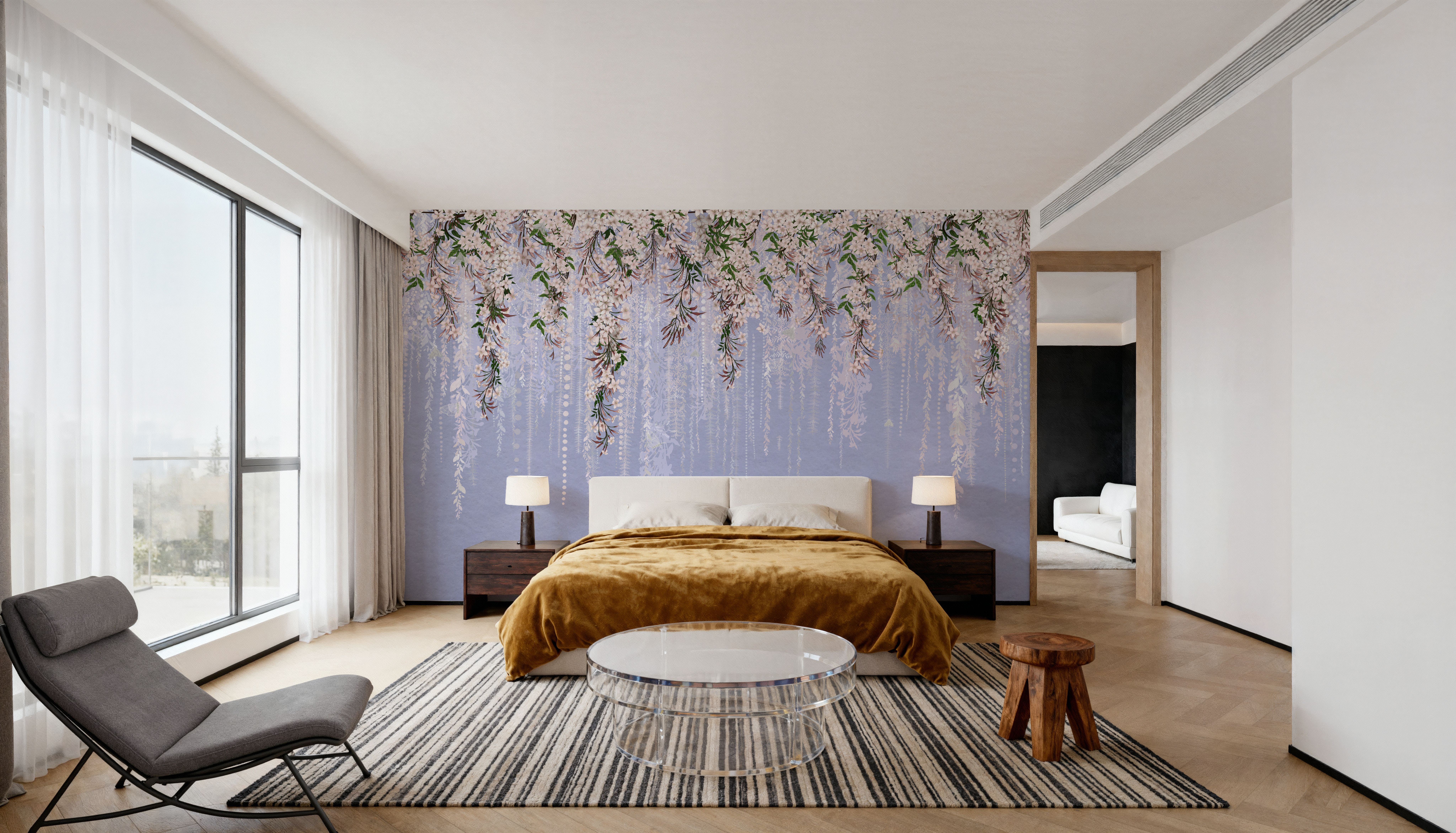 Jasmine Bower Periwinkle Blue