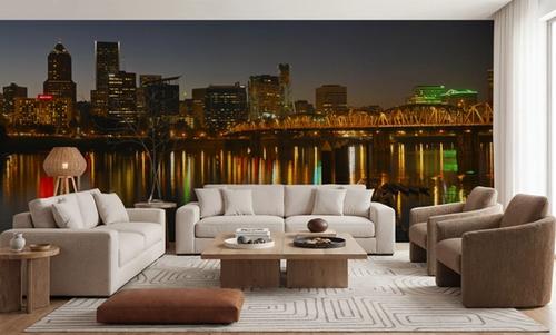 Riverfront Nightscape