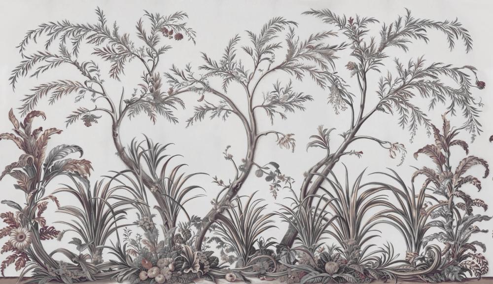 Intricate Garden, Rosy Beige