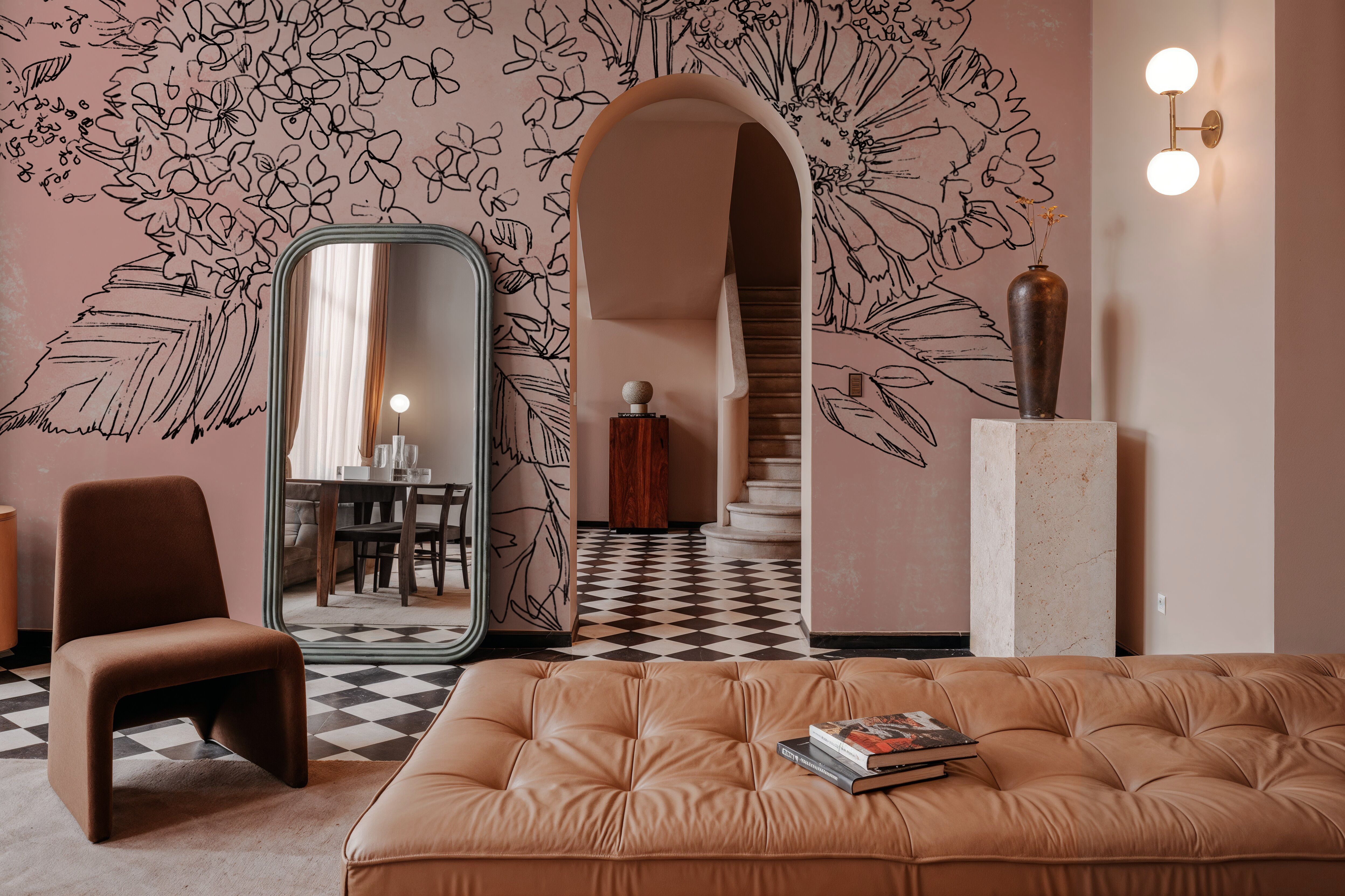 Hydrangea in Pitcher Sketch