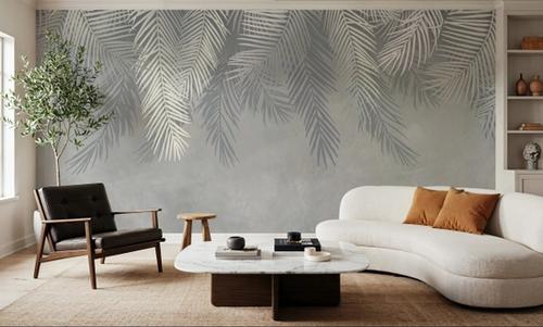 Palms Above, Gray