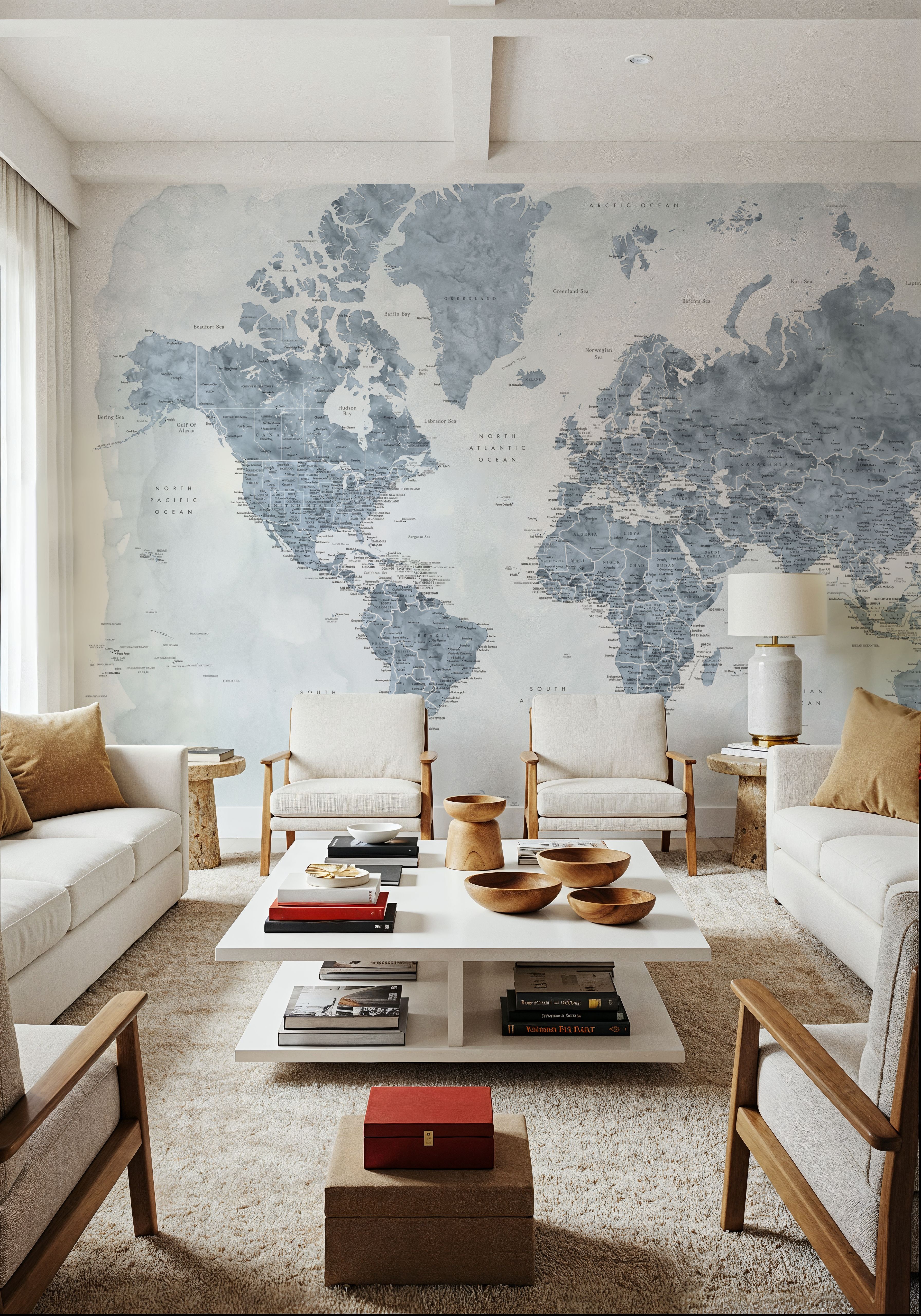 World Map Cities - Jacq
