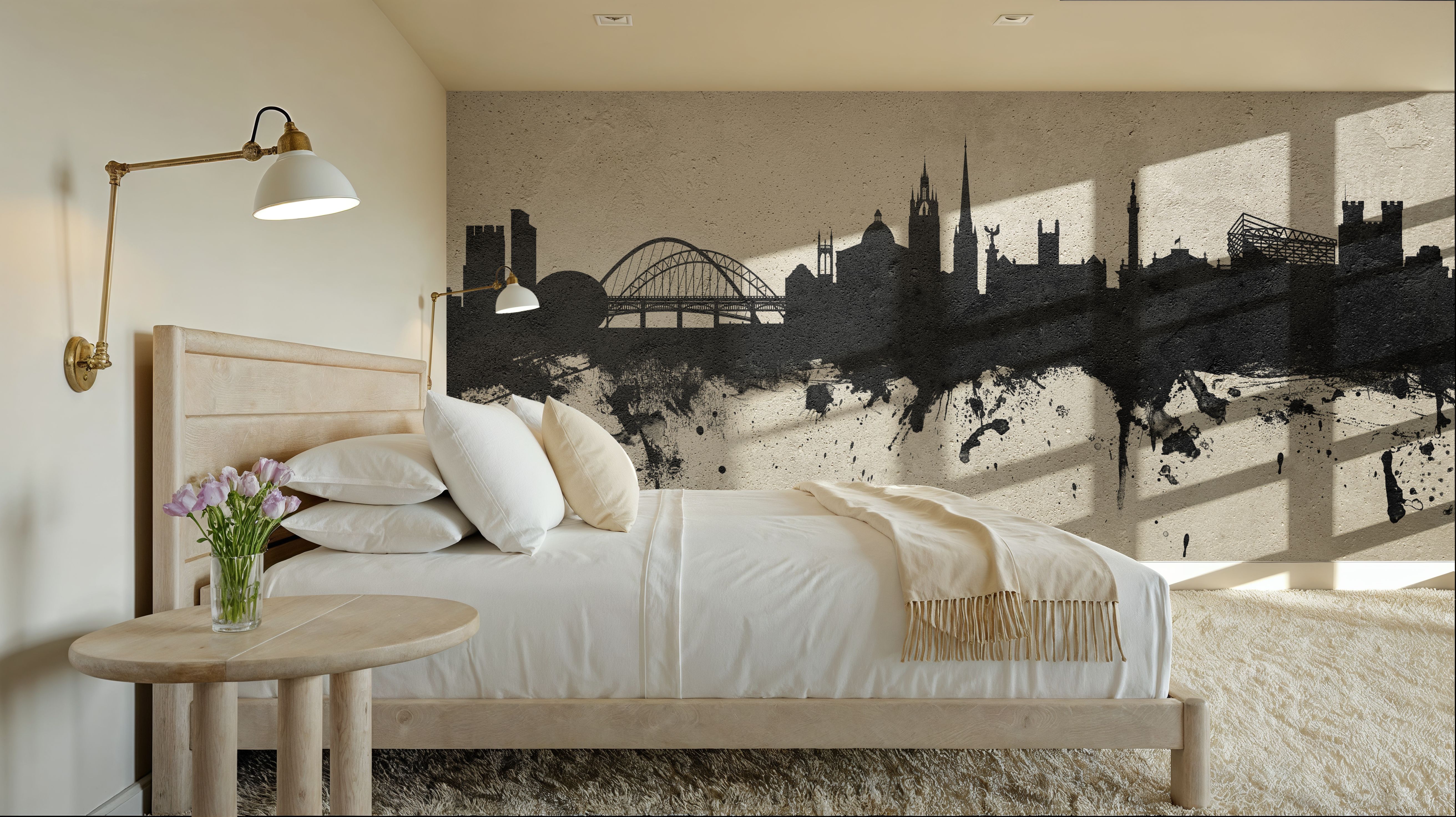 Newcastle England Skyline Concrete