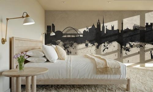 Newcastle England Skyline Concrete