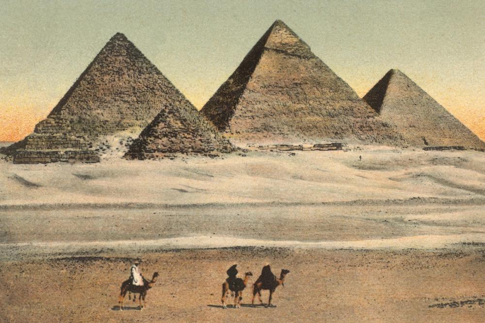 Cairo Pyramids - Screenprint