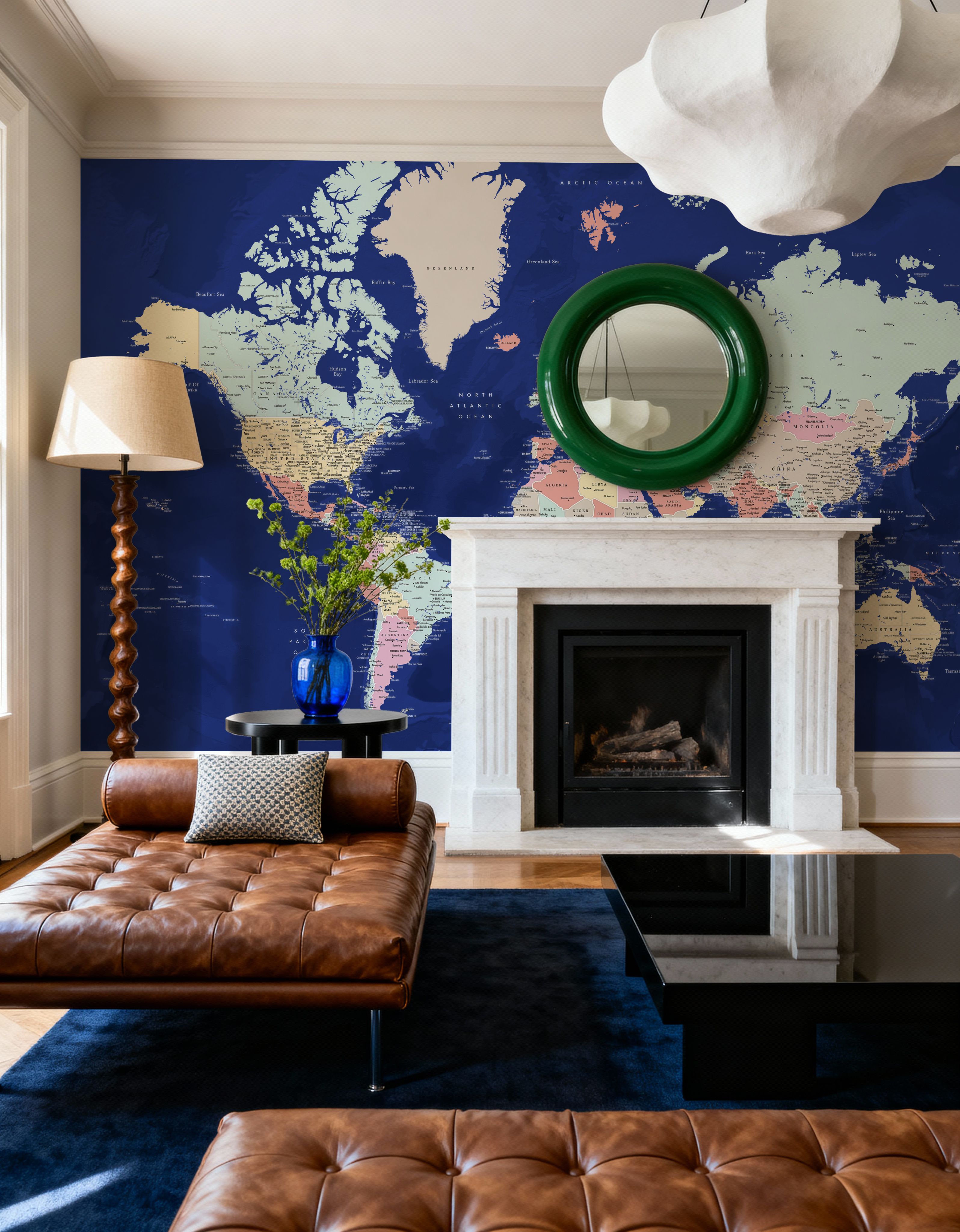 World Map Cities - Powa
