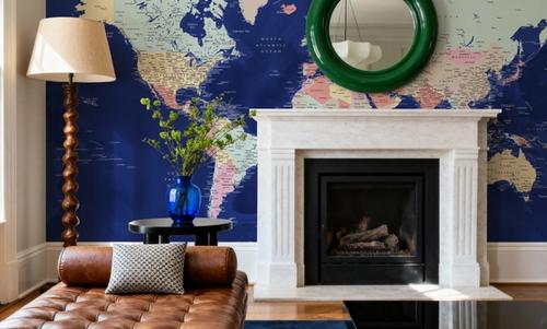 World Map Cities - Powa