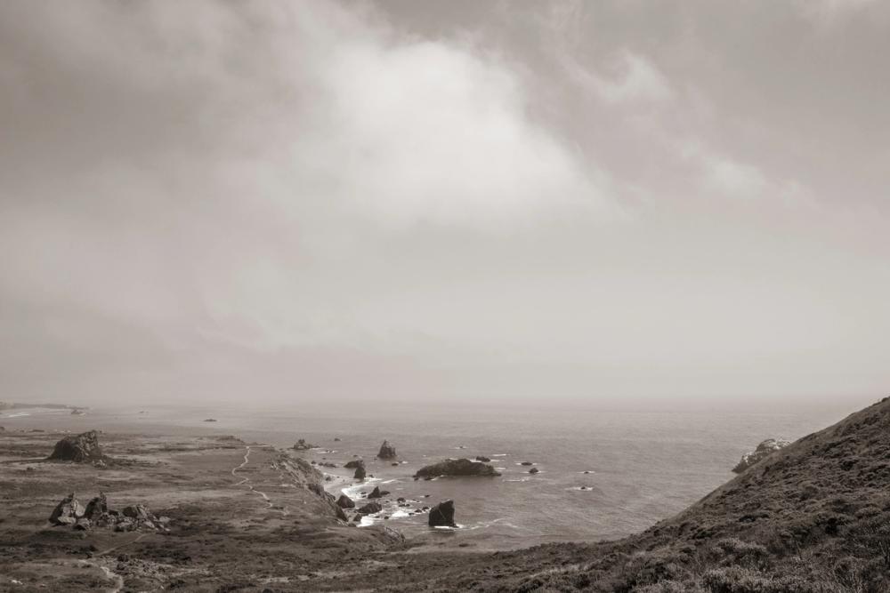 When Sea Becomes Sky BW