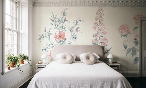 Flowers on White X